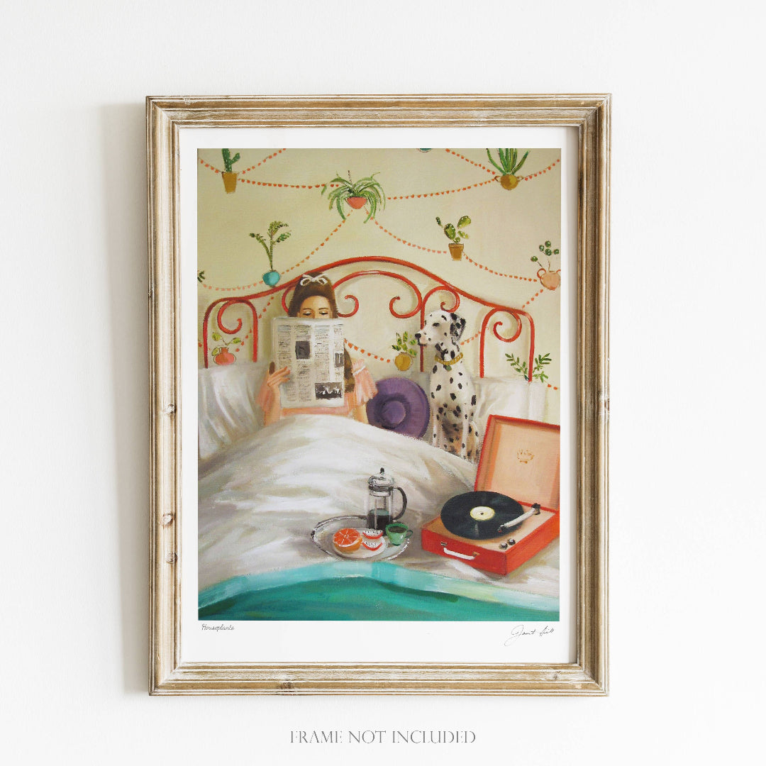 Janet Hill Studio - Houseplants Art Print