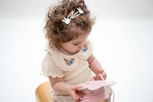 Yuko B - Miffy White Hair Clip Duo