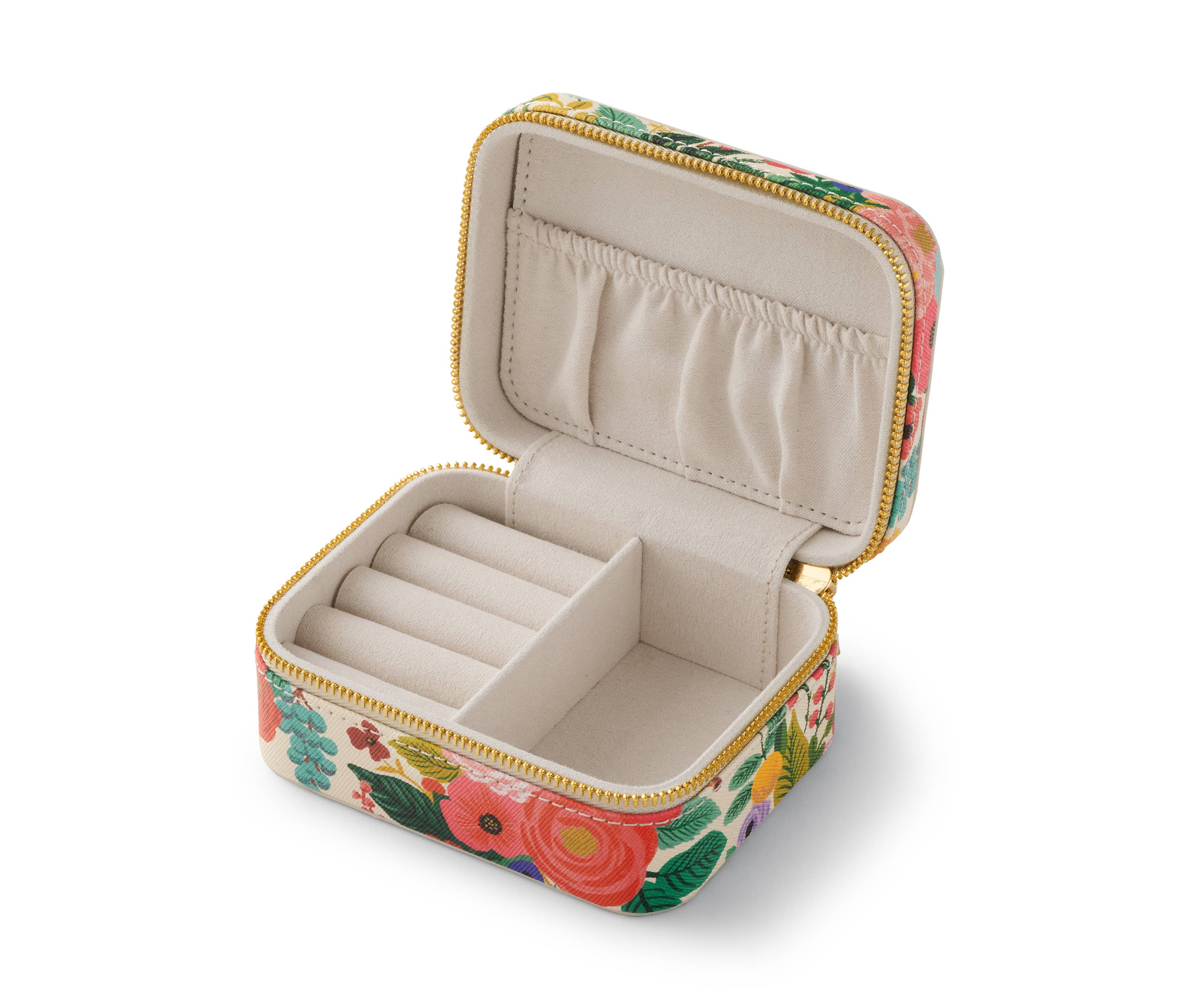 Rifle Paper Co - Garden Party Travel Jewelry Case