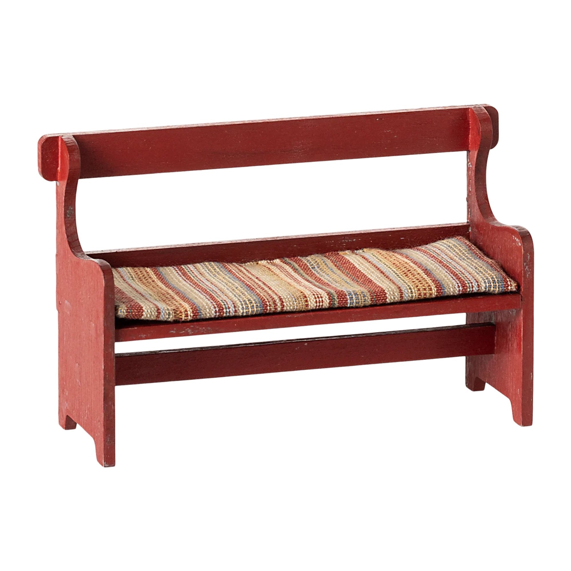 Maileg - Mouse Bench Red