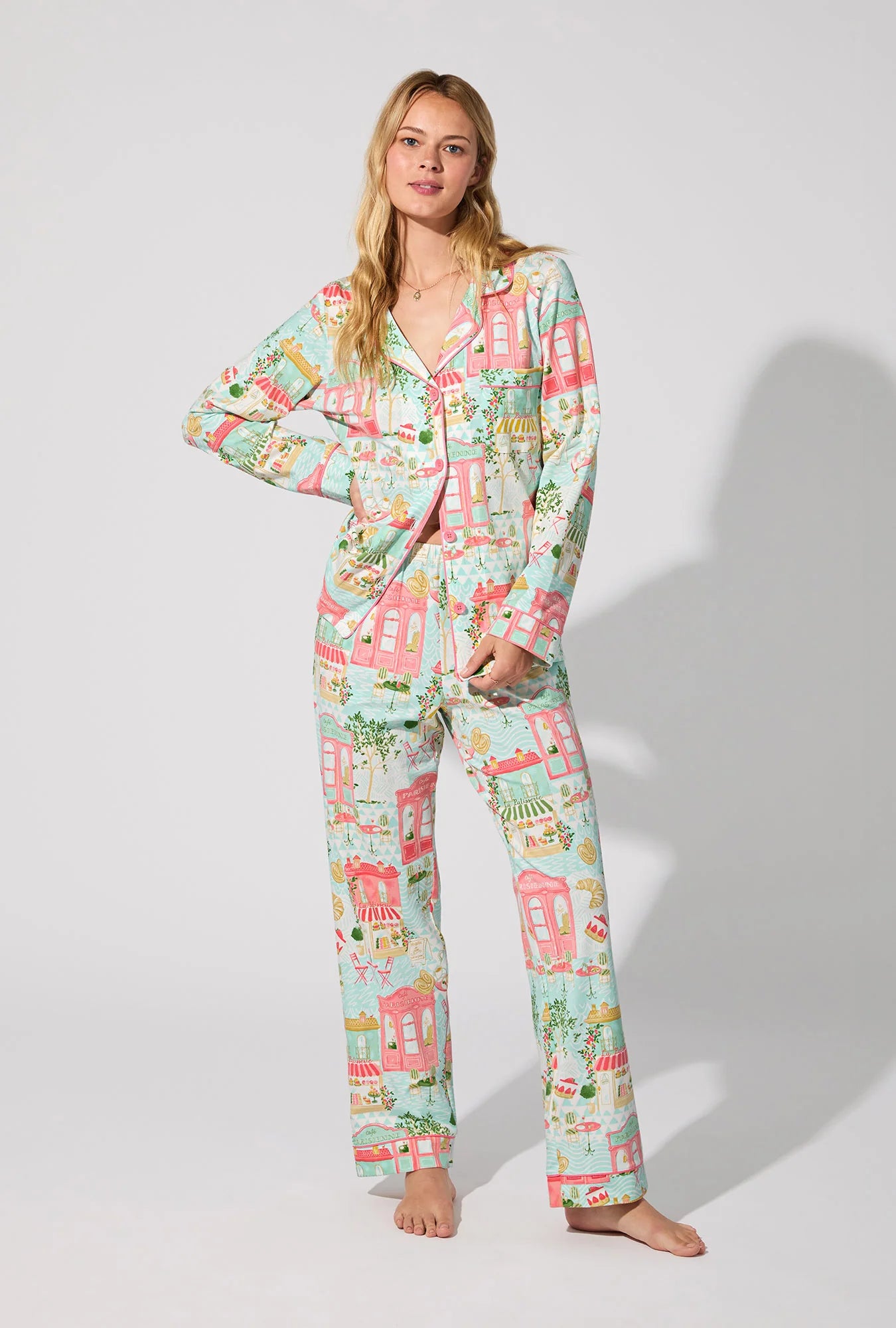 Bedhead PJs - Parisian Delights Classic PJ Set