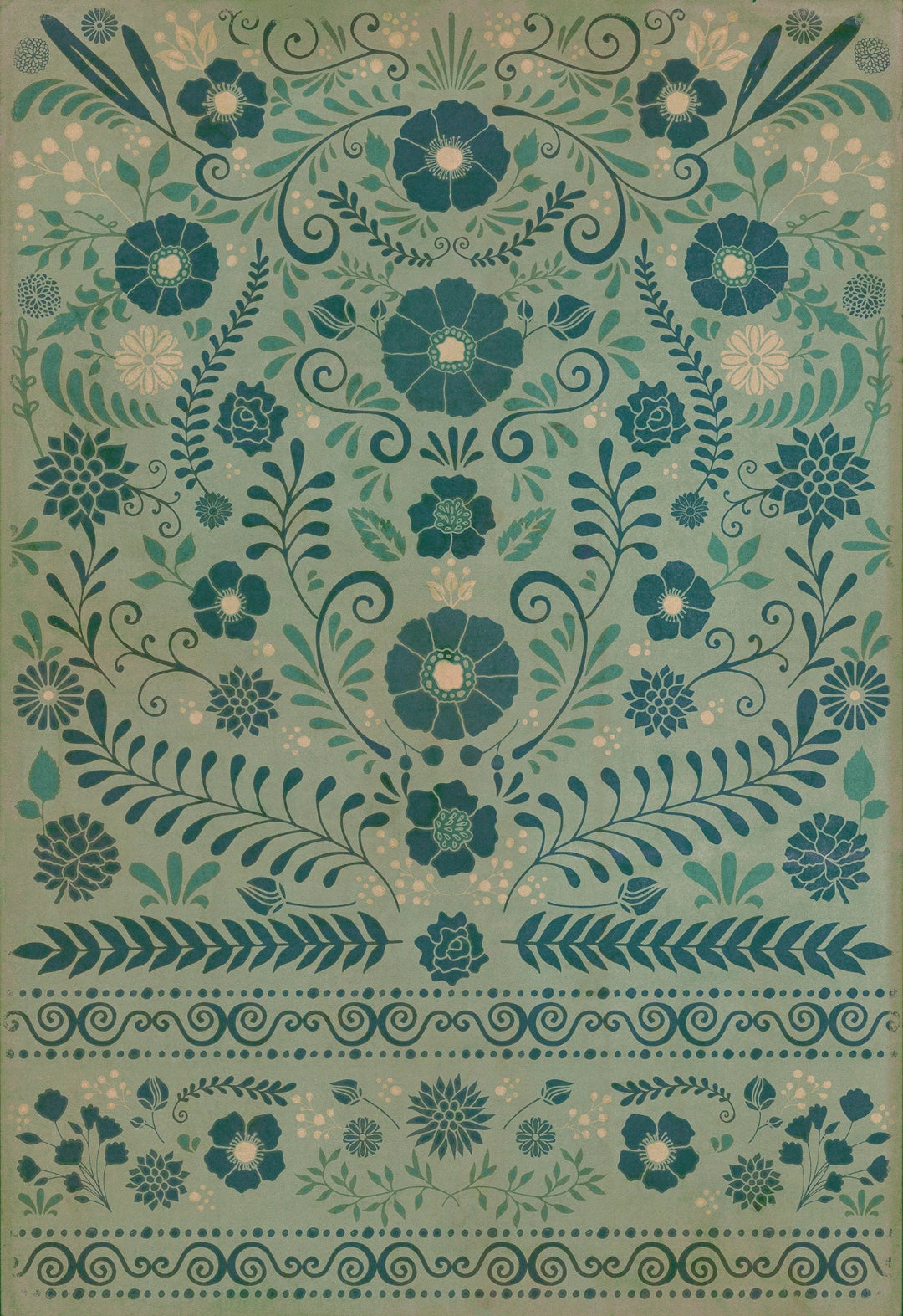 Spicher & Co. Vintage Vinyl - Pattern 36 A Few Flowers at His Feet