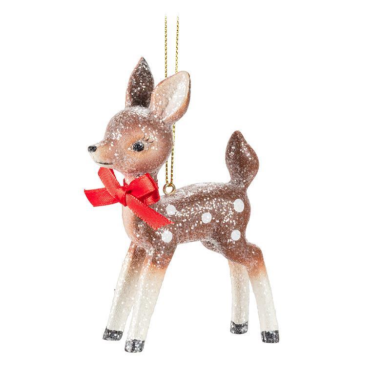 Vintage Fawn Ornament