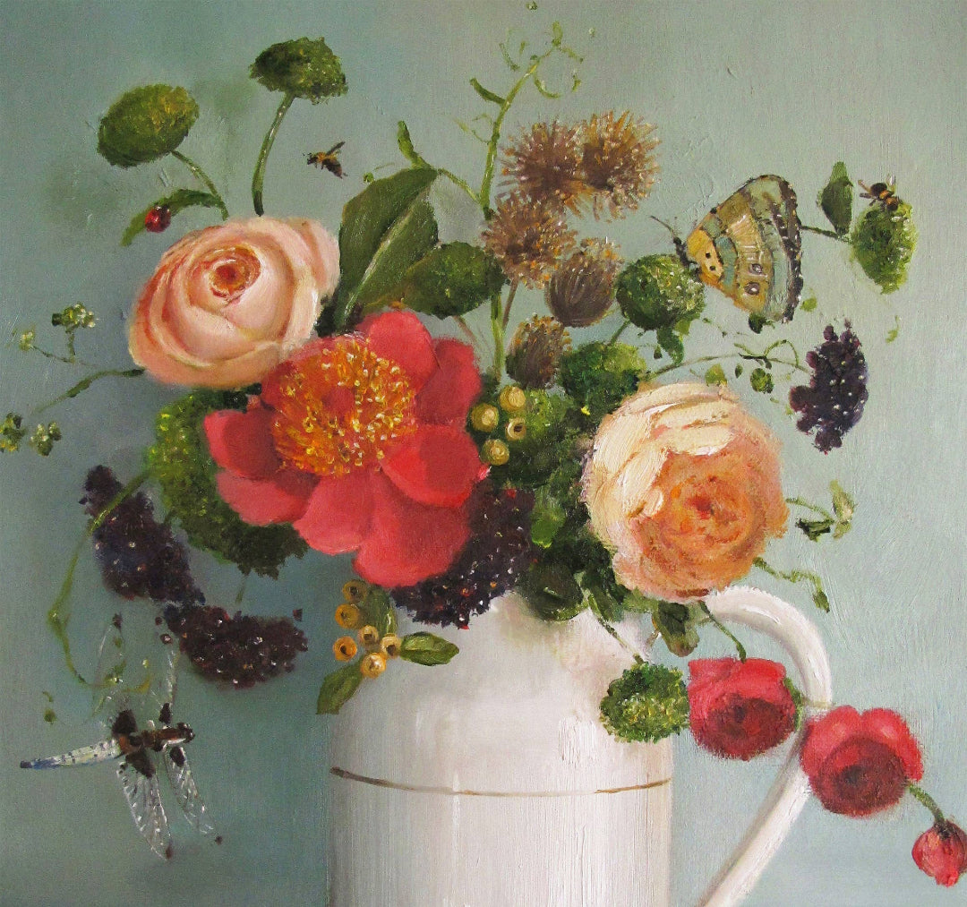 Janet Hill Studio - A Wild Bunch Art Print