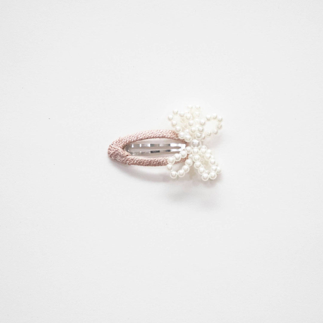 Barrettes roses Milena - Collection Paris