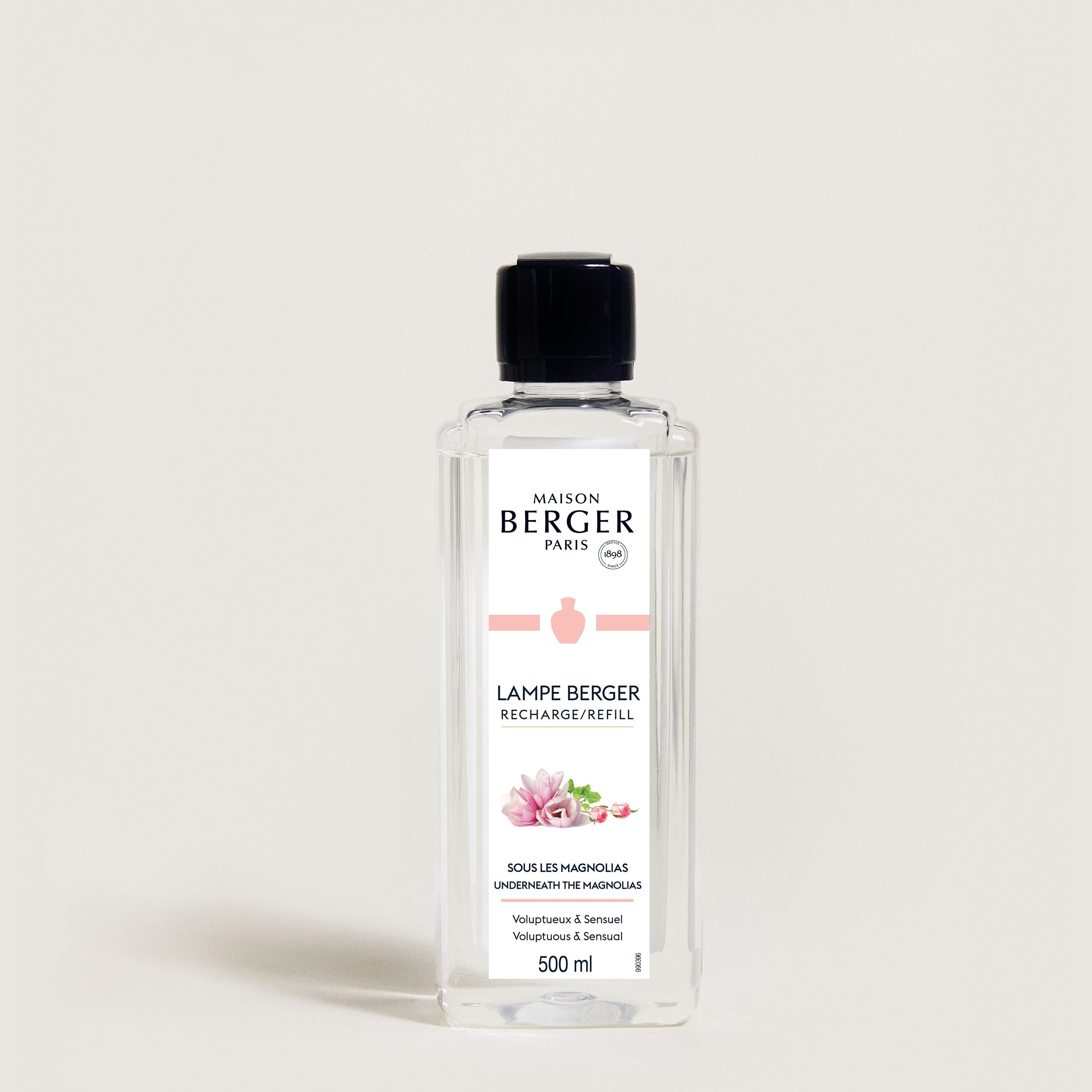 Maison Berger refill bottle on a light gray background