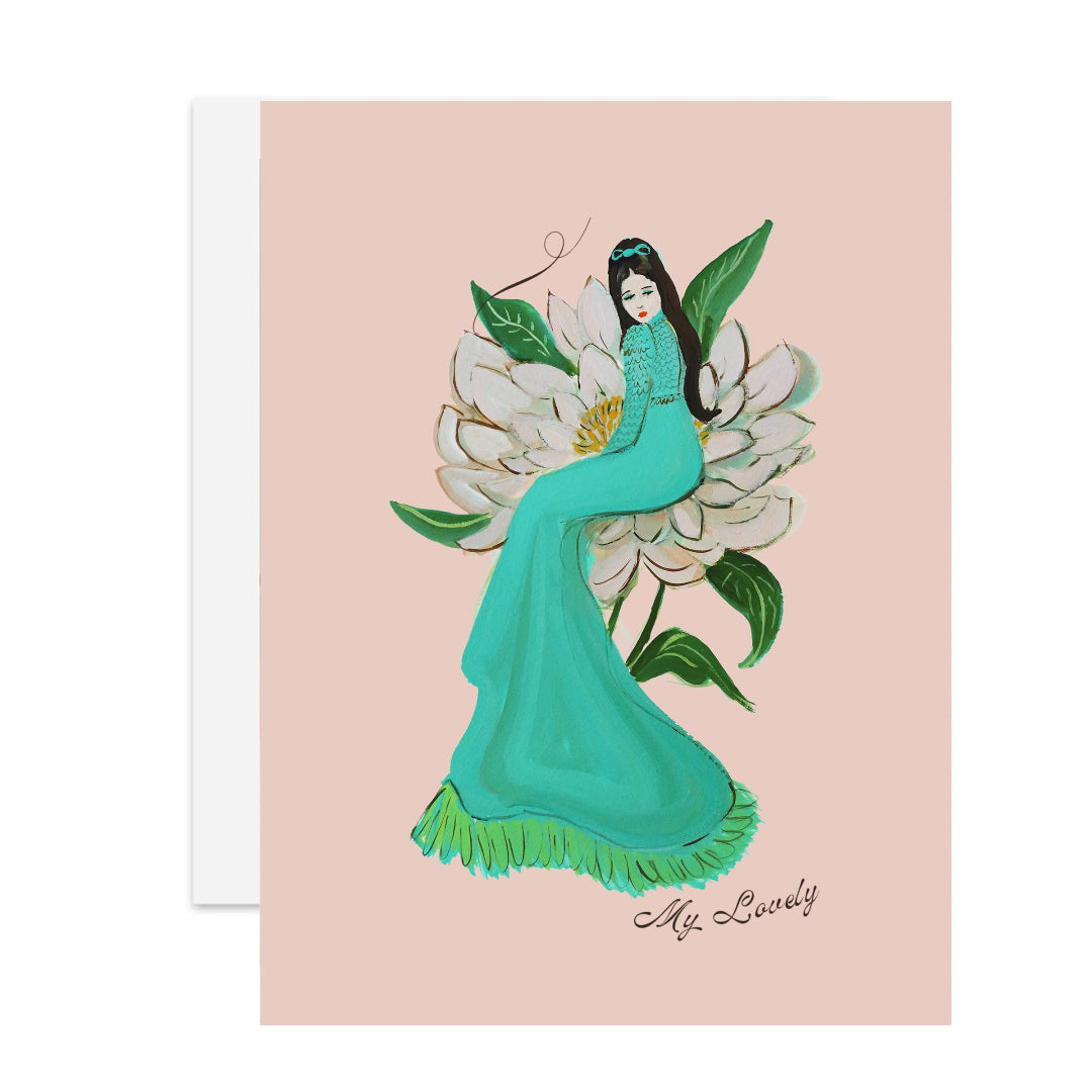 Janet Hill Studio - My Lovely Botanical Card
