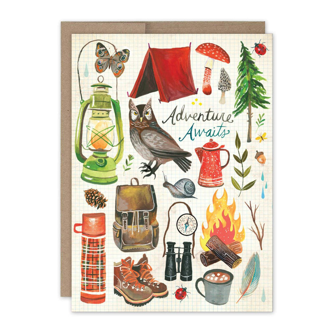 Adventure Awaits Birthday Card