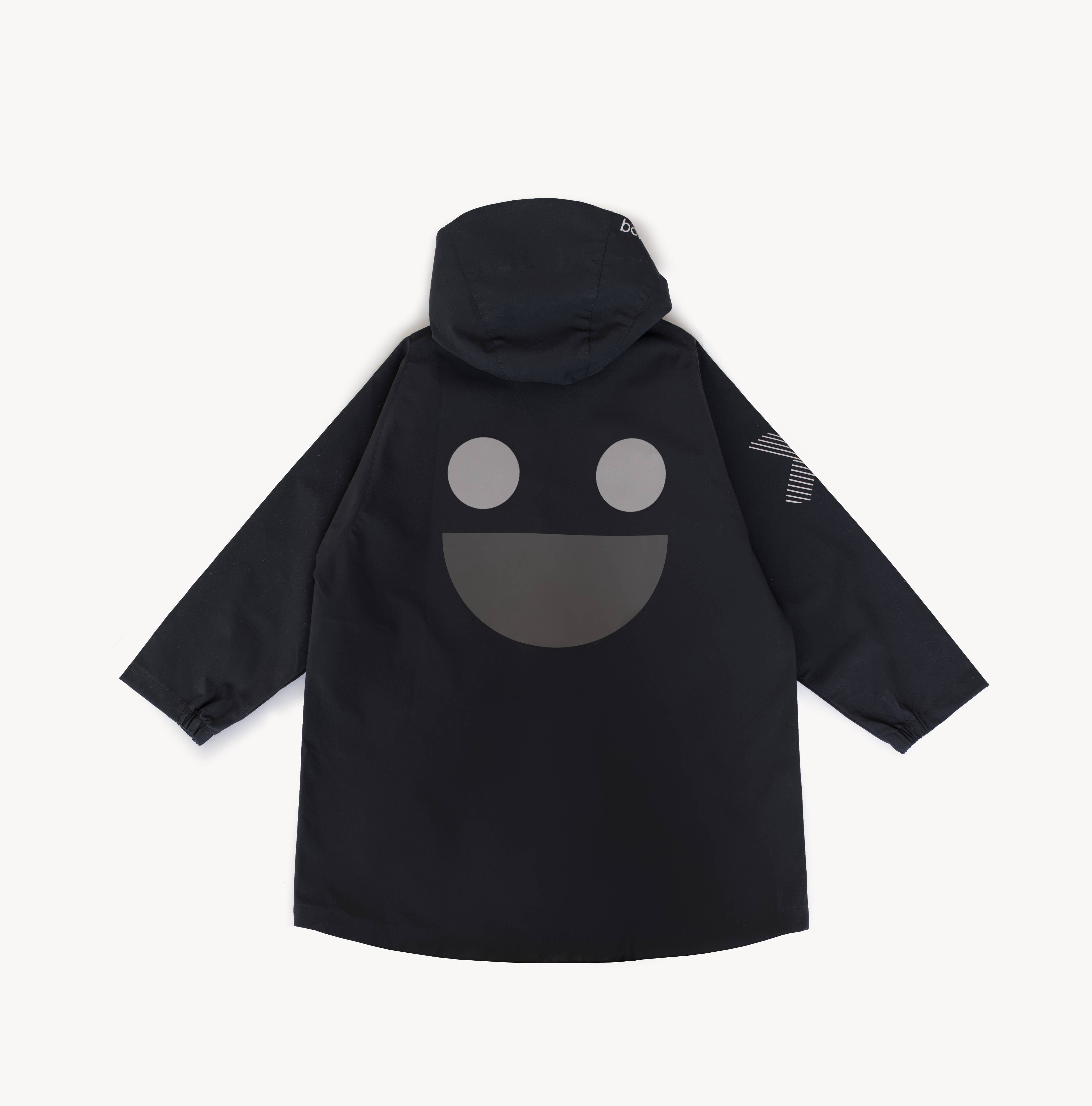 Windbreaker Rain Jacket - Black: 7-8y (128cm)