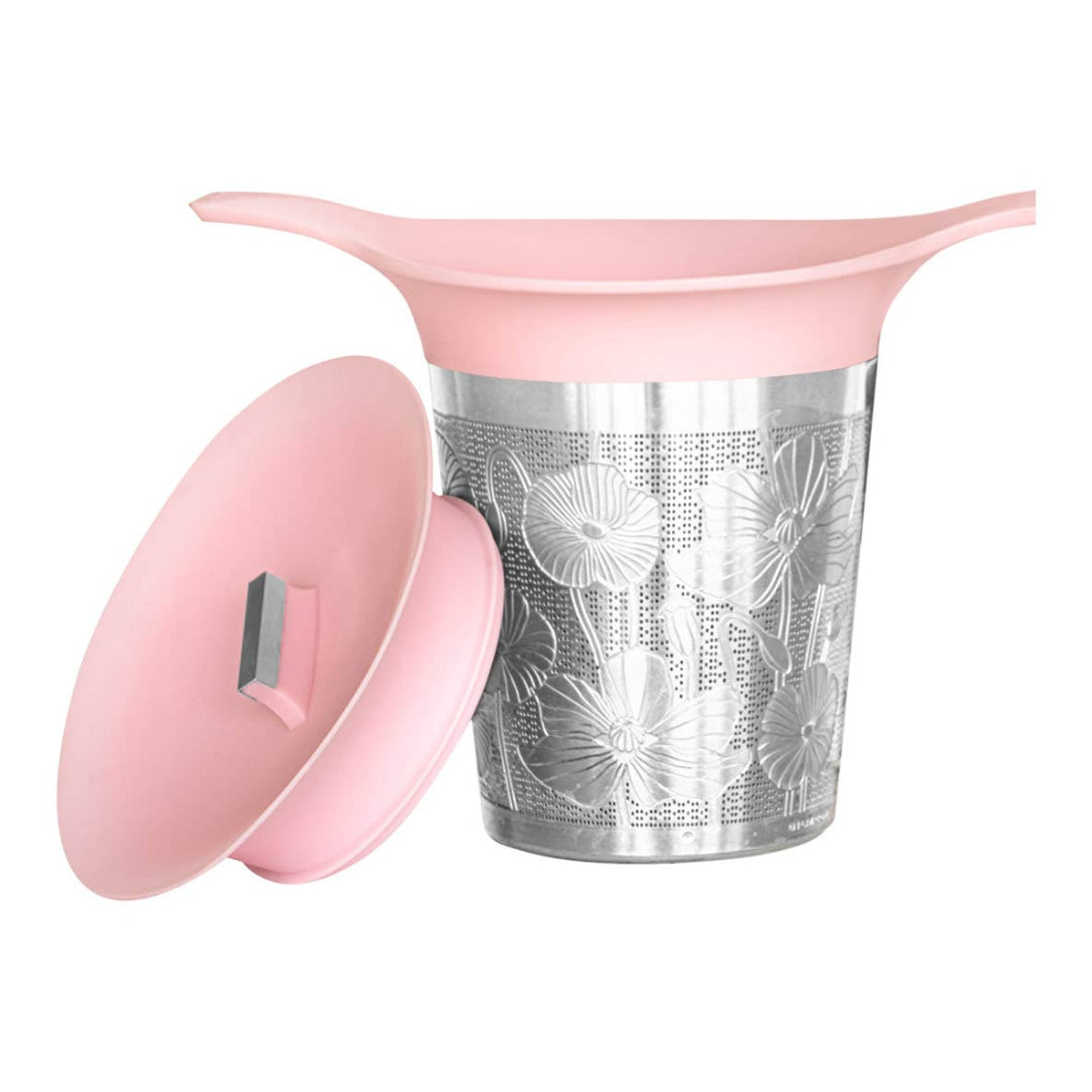 Monista Tea Co. - Panier infuseur à thé - Rose