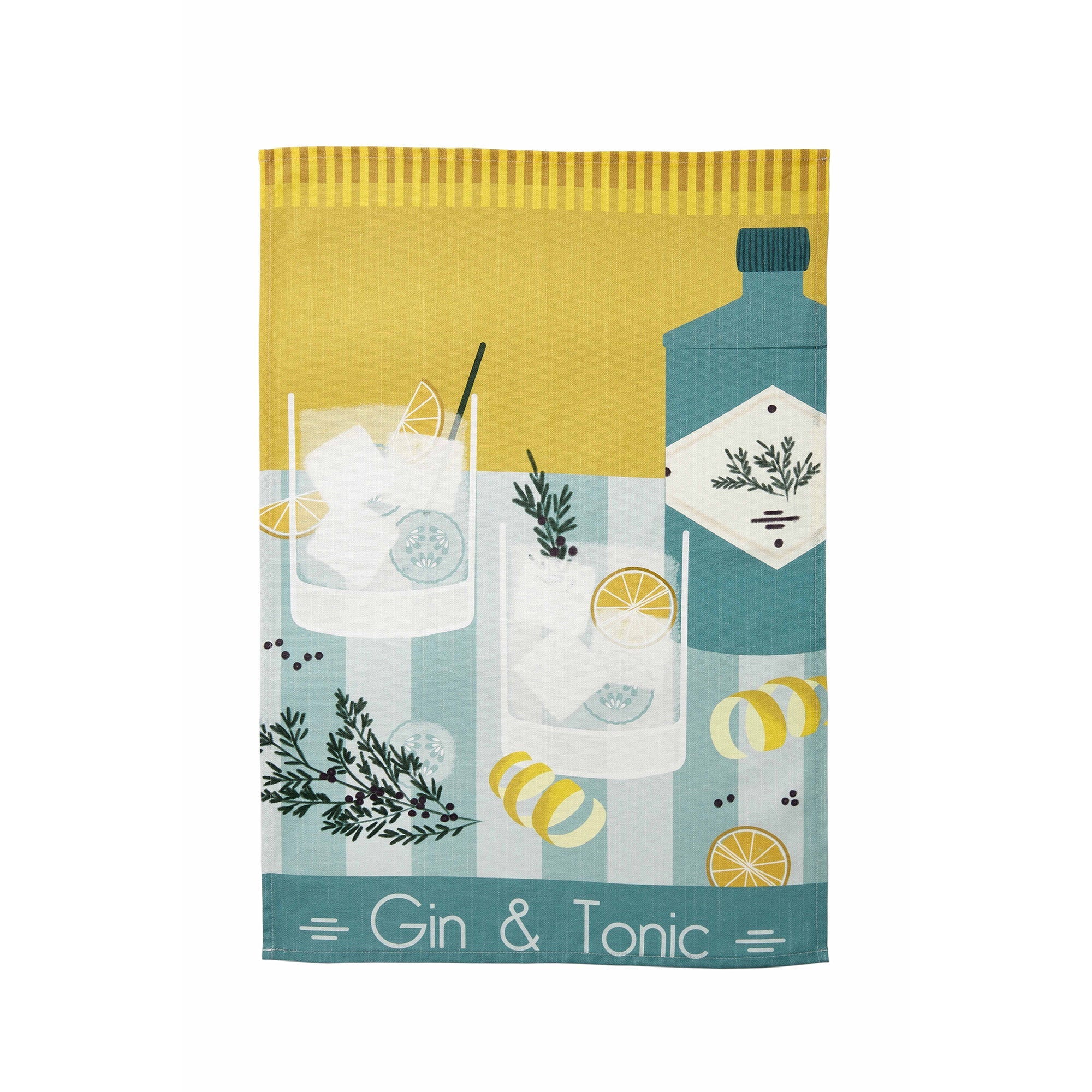 Coucke - Gin & Tonic Tea Towel