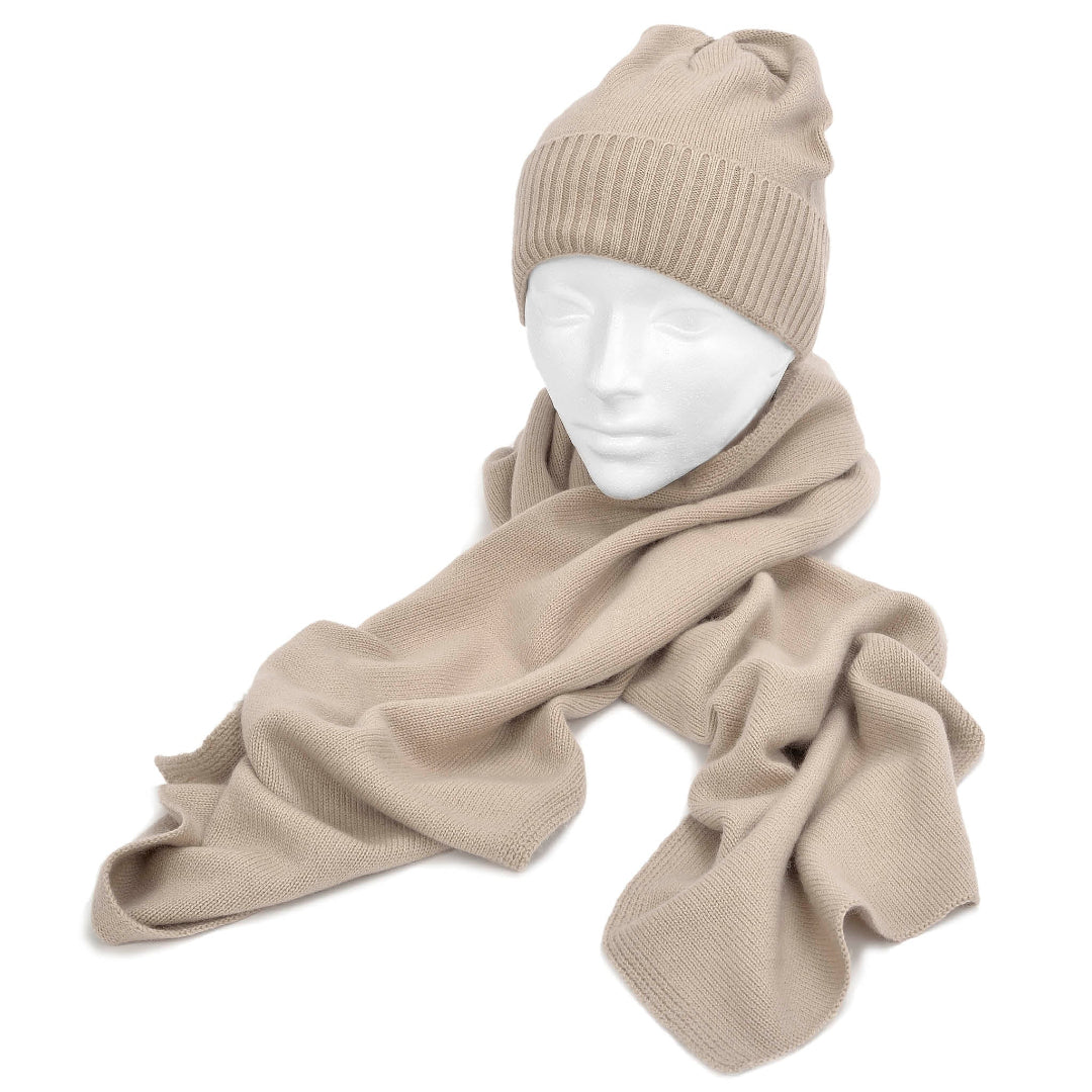 Samantha Cashmere Scarf - Sand