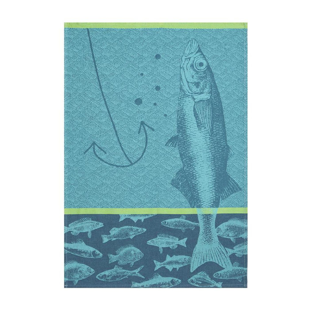Coucke - Torchon Poissons Bleu