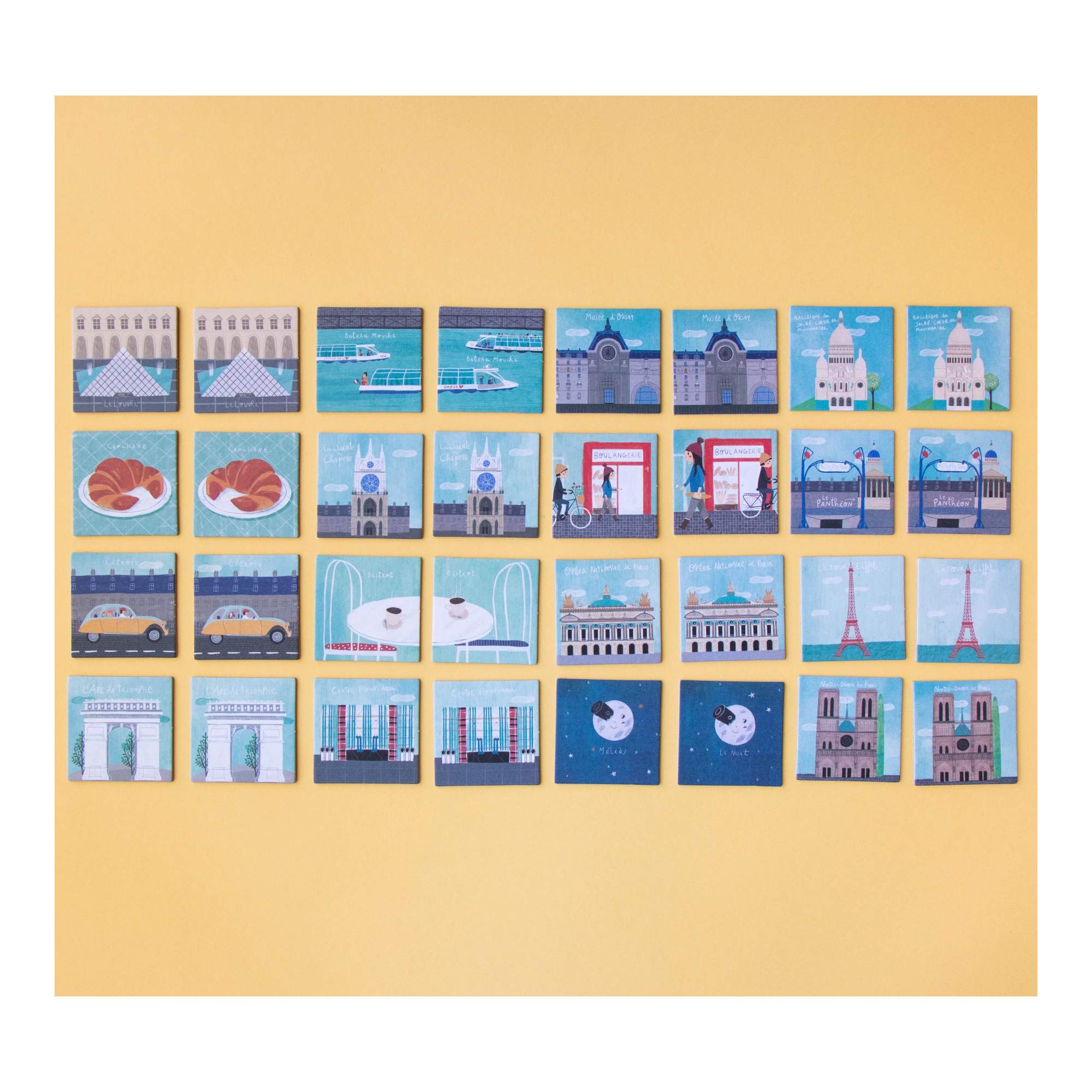 Memory Game - Paris La Ville Lumiere