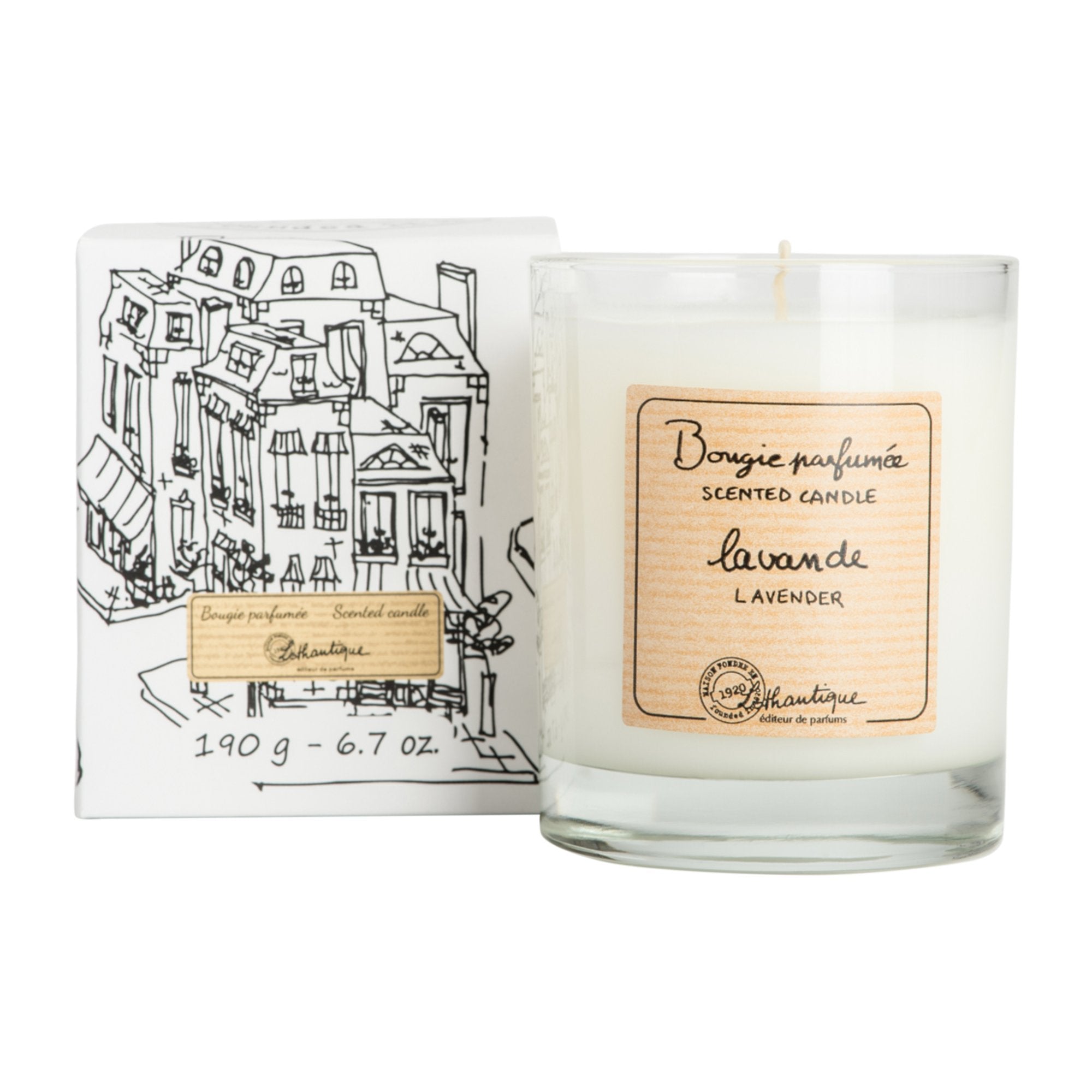 Authentique Lavender Scented Candle