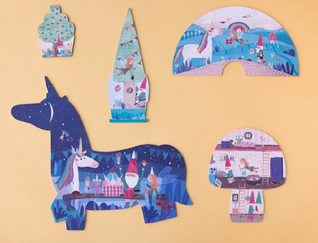 Happy Birthday Unicorn Puzzle