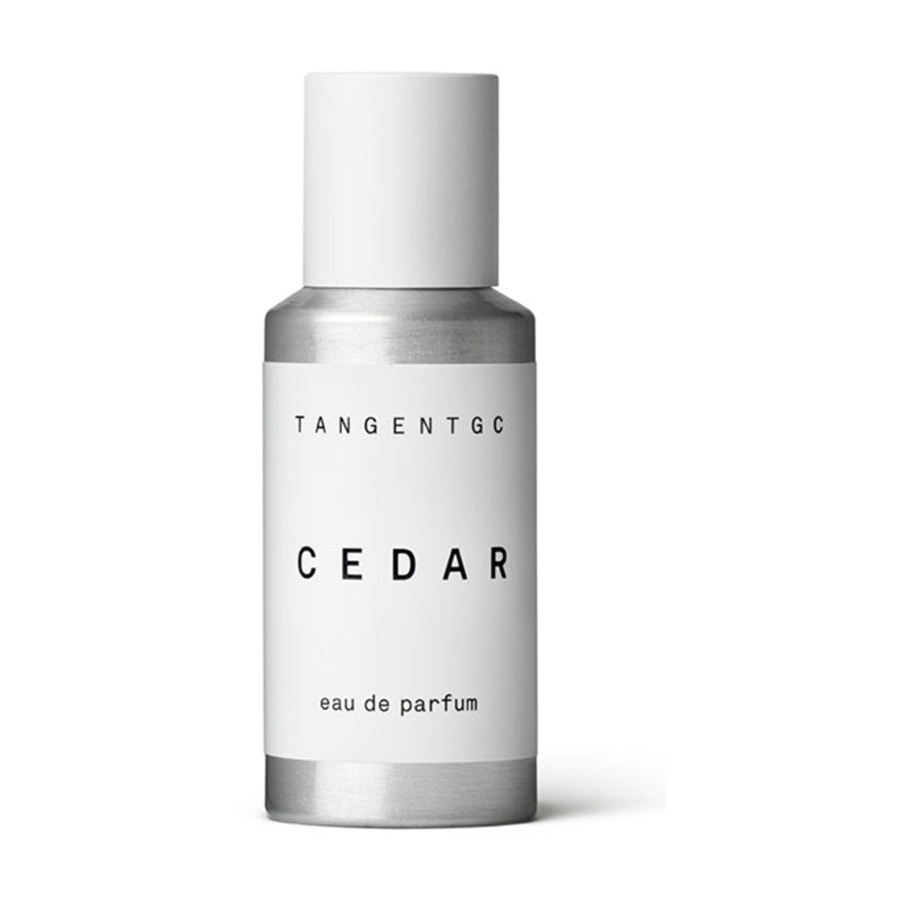 Tangent GC Cedar eau de parfum bottle on a white background