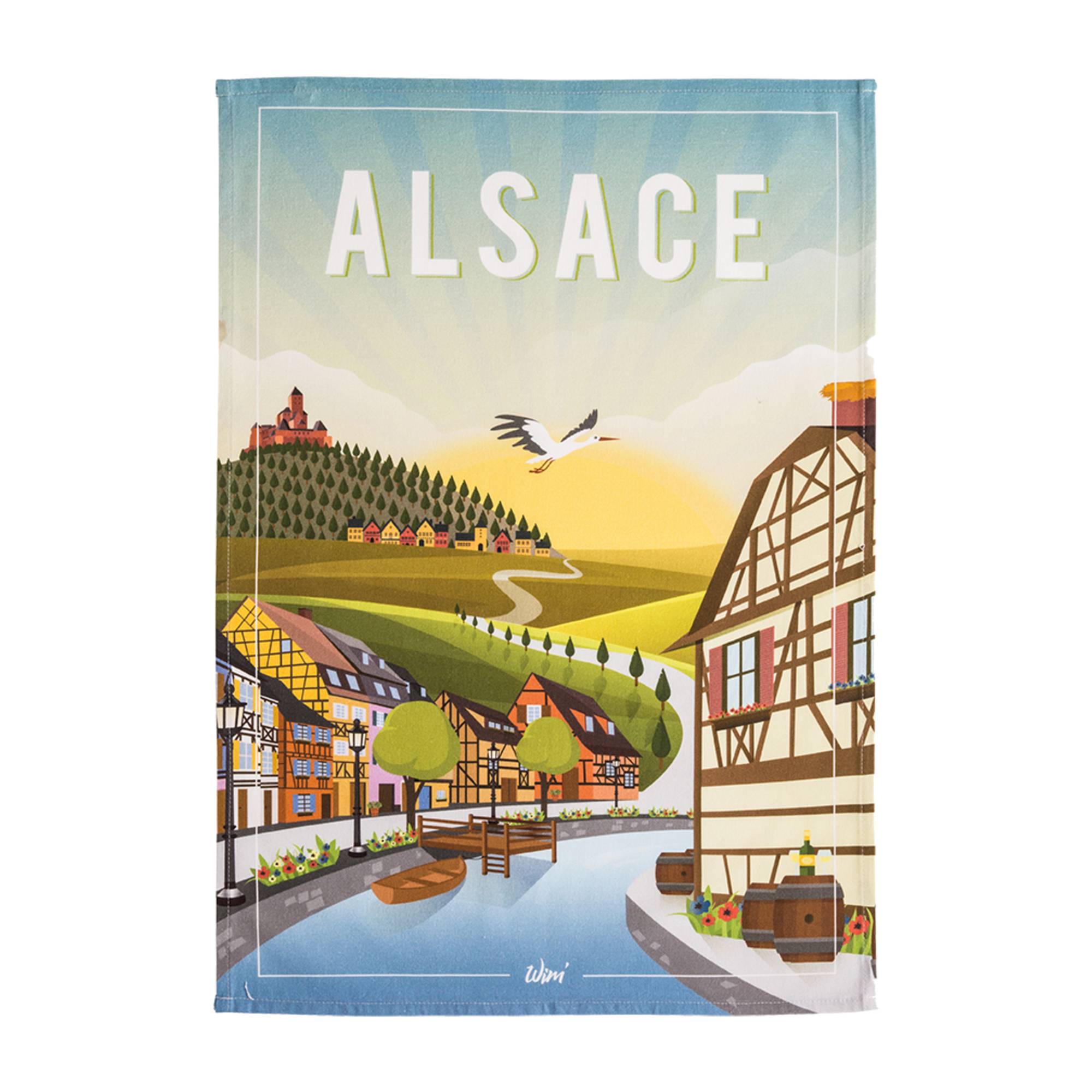 Coucke - WIM Alsace Tea Towel