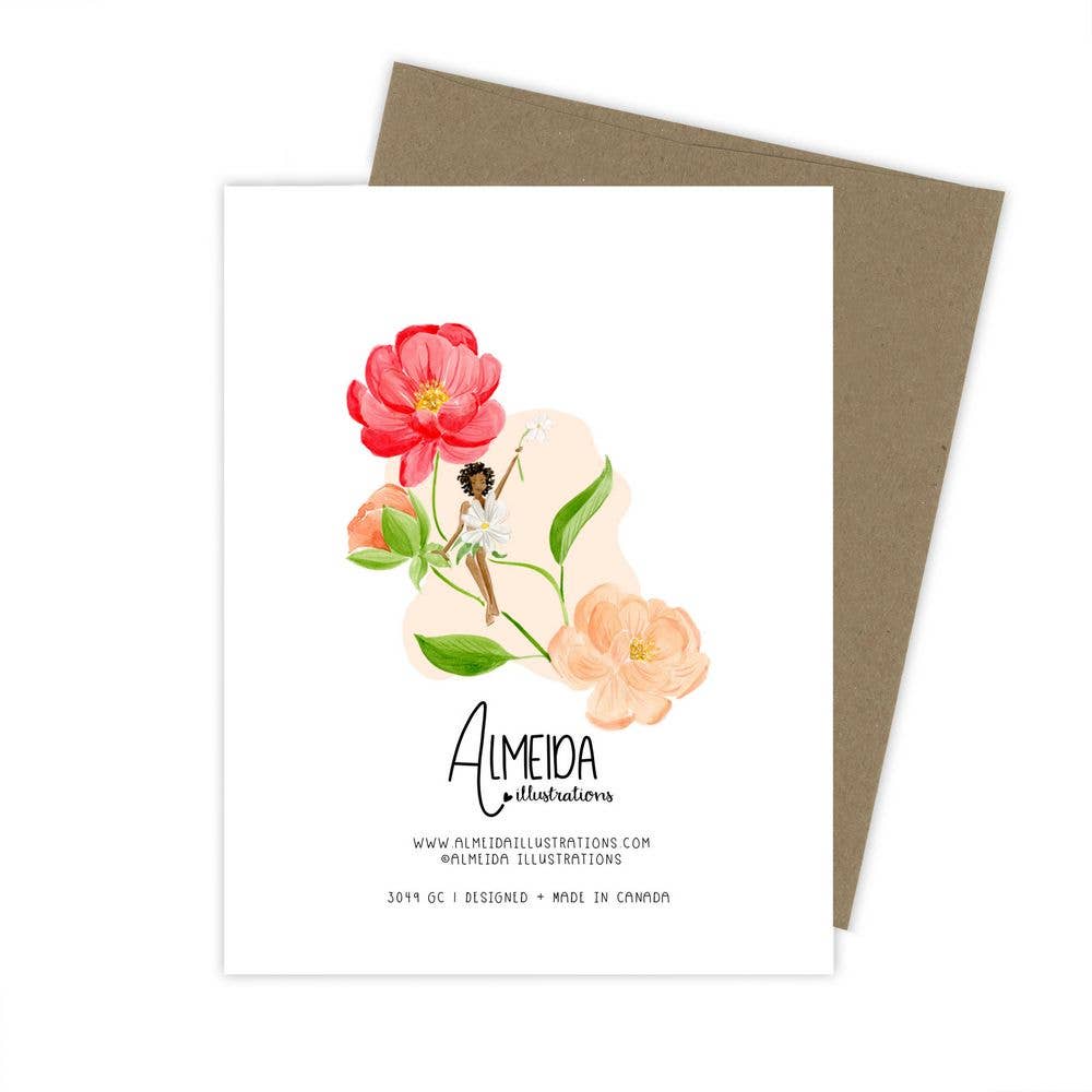 Carte « Keep Blooming Girl! » | Célébration