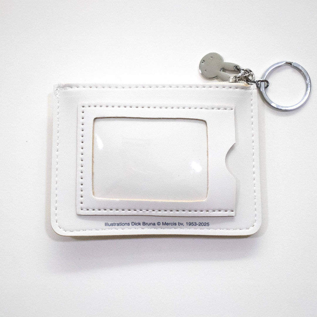 Miffy Flowers Coin Purse White