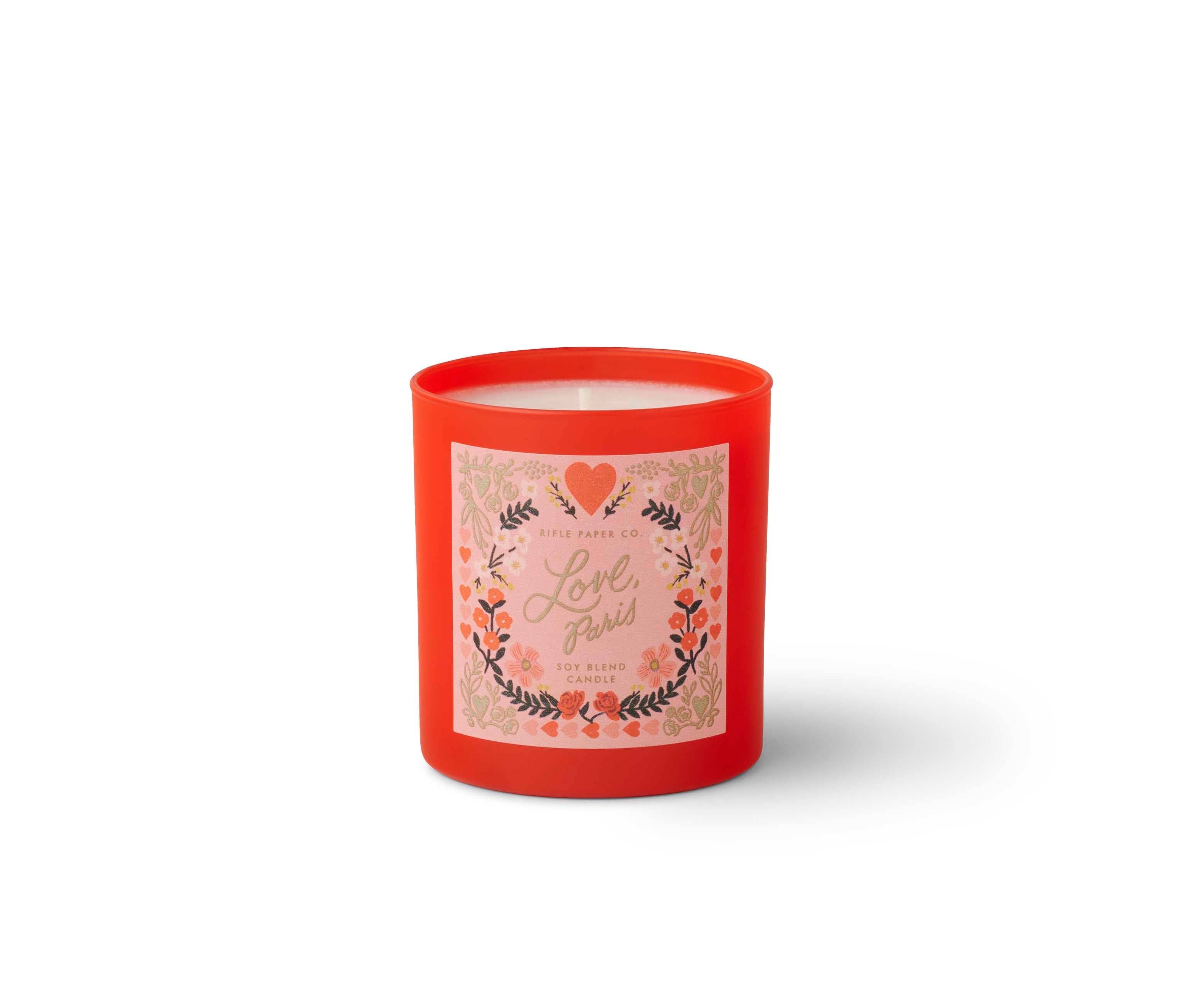 Rifle Paper Co - Love, Paris 9 oz Glass Candle