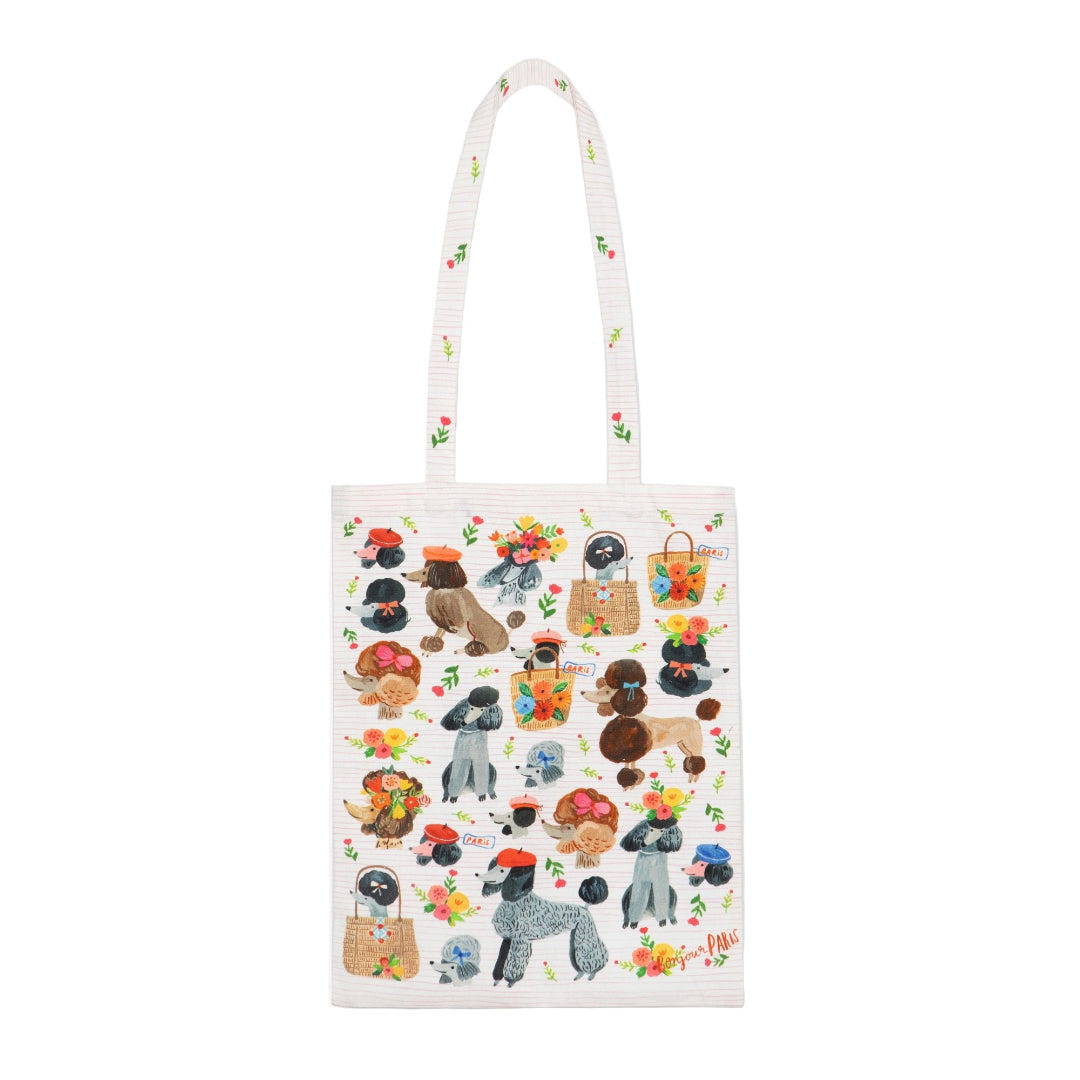 Ooh La La Poodles Tote Bag