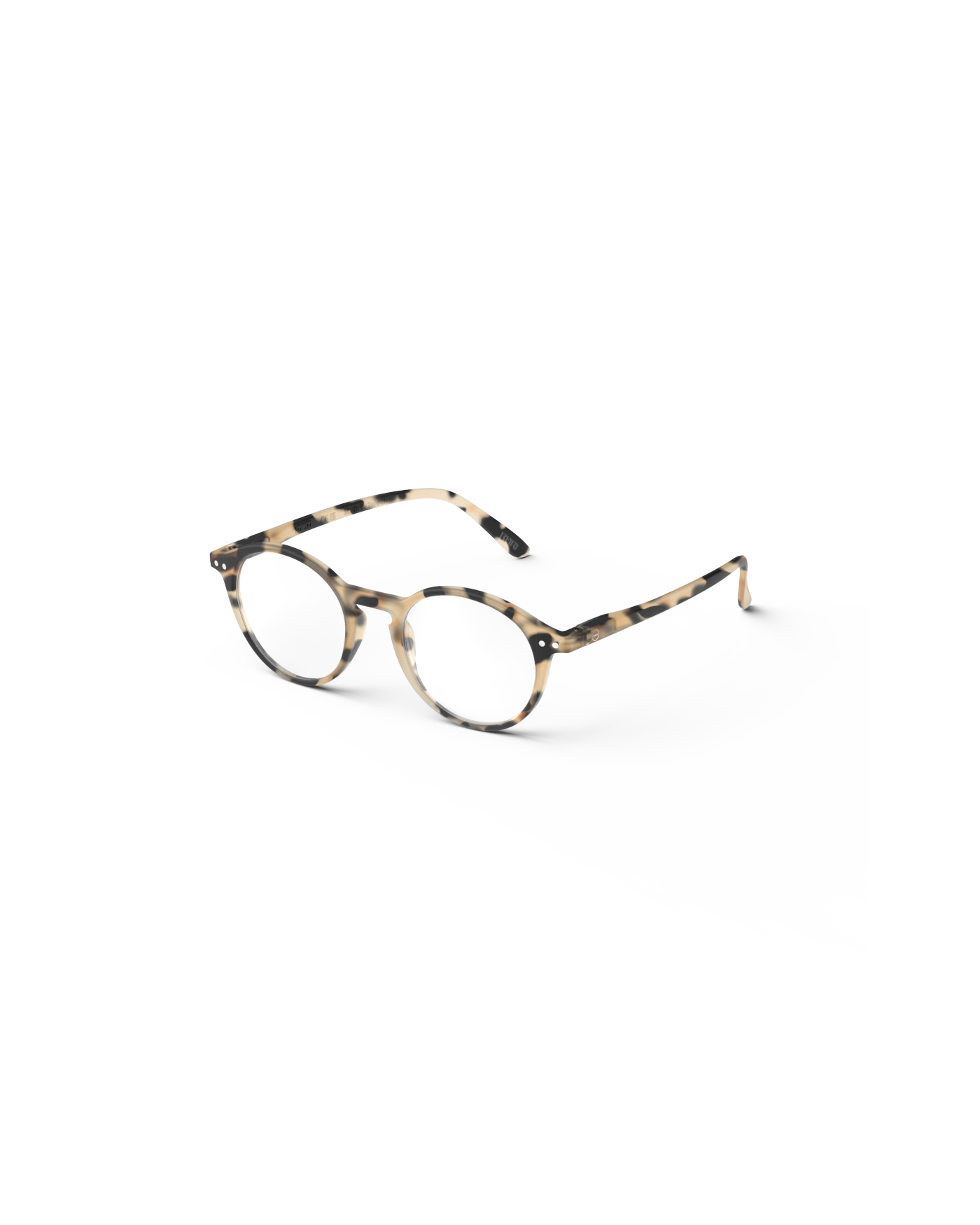 IZIPIZI #D Reading Glasses Light Tortoise