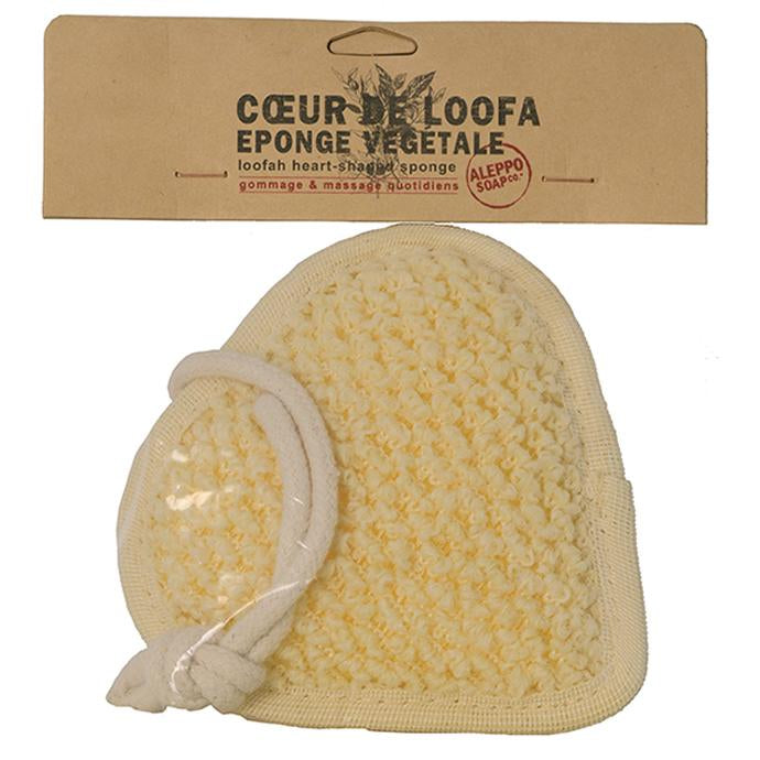 Heart Shaped Loofah - Belle De Provence