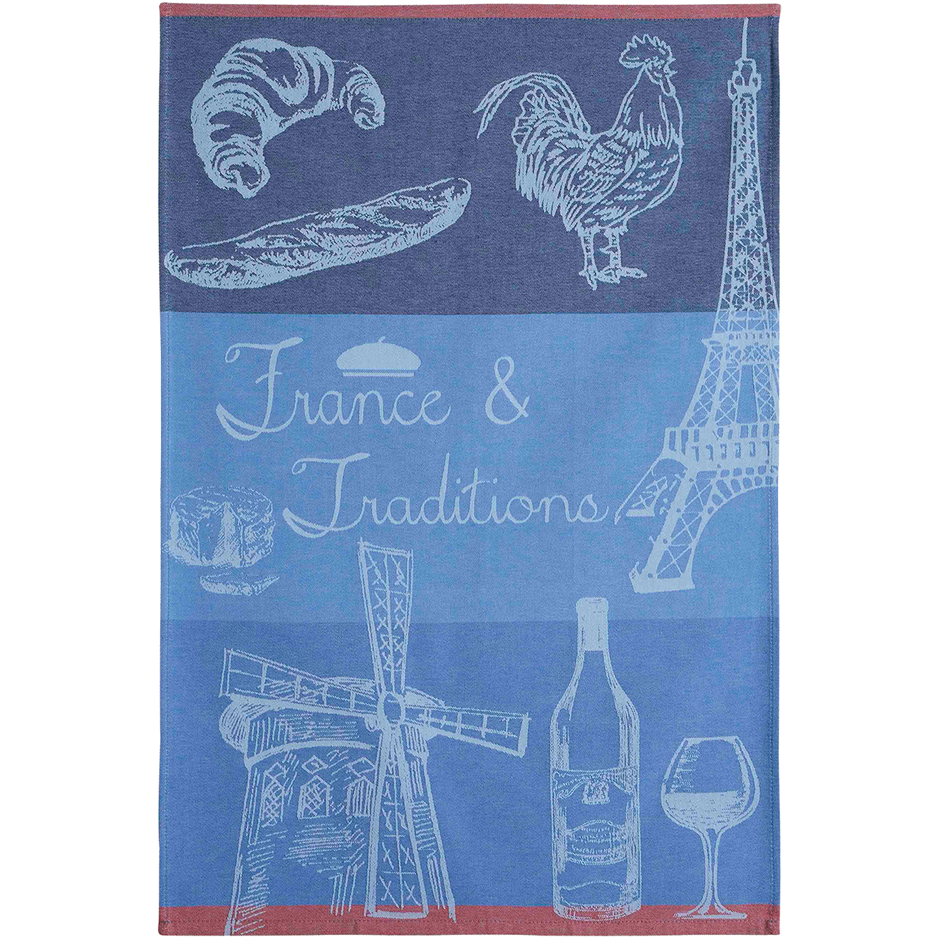 Coucke - France et Tradition Blue Tea Towel