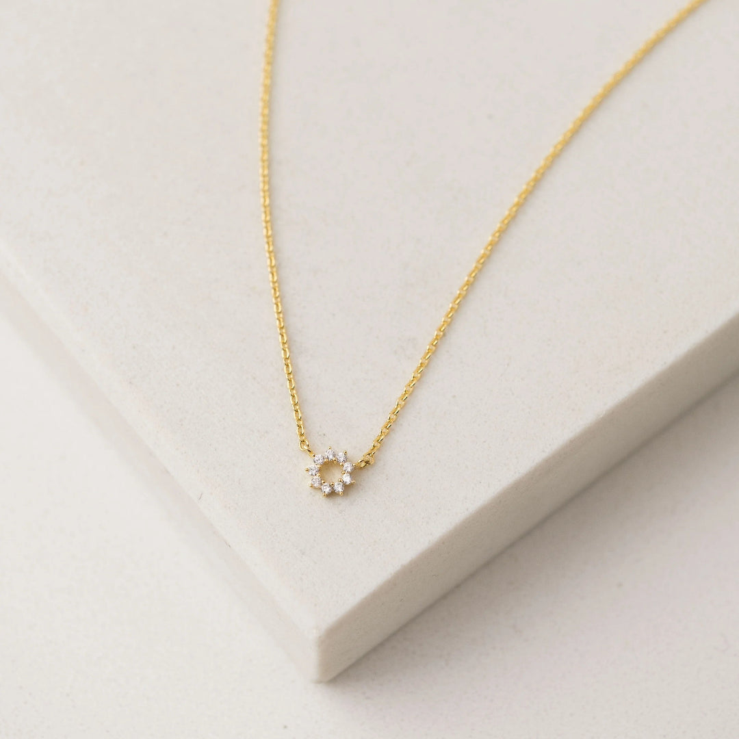 Collier Mini Halo en Or