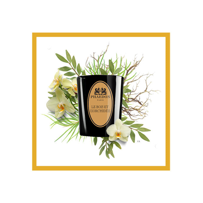 Phaedon Paris - Le Bois & l'Orchidée Scented Candle 190g