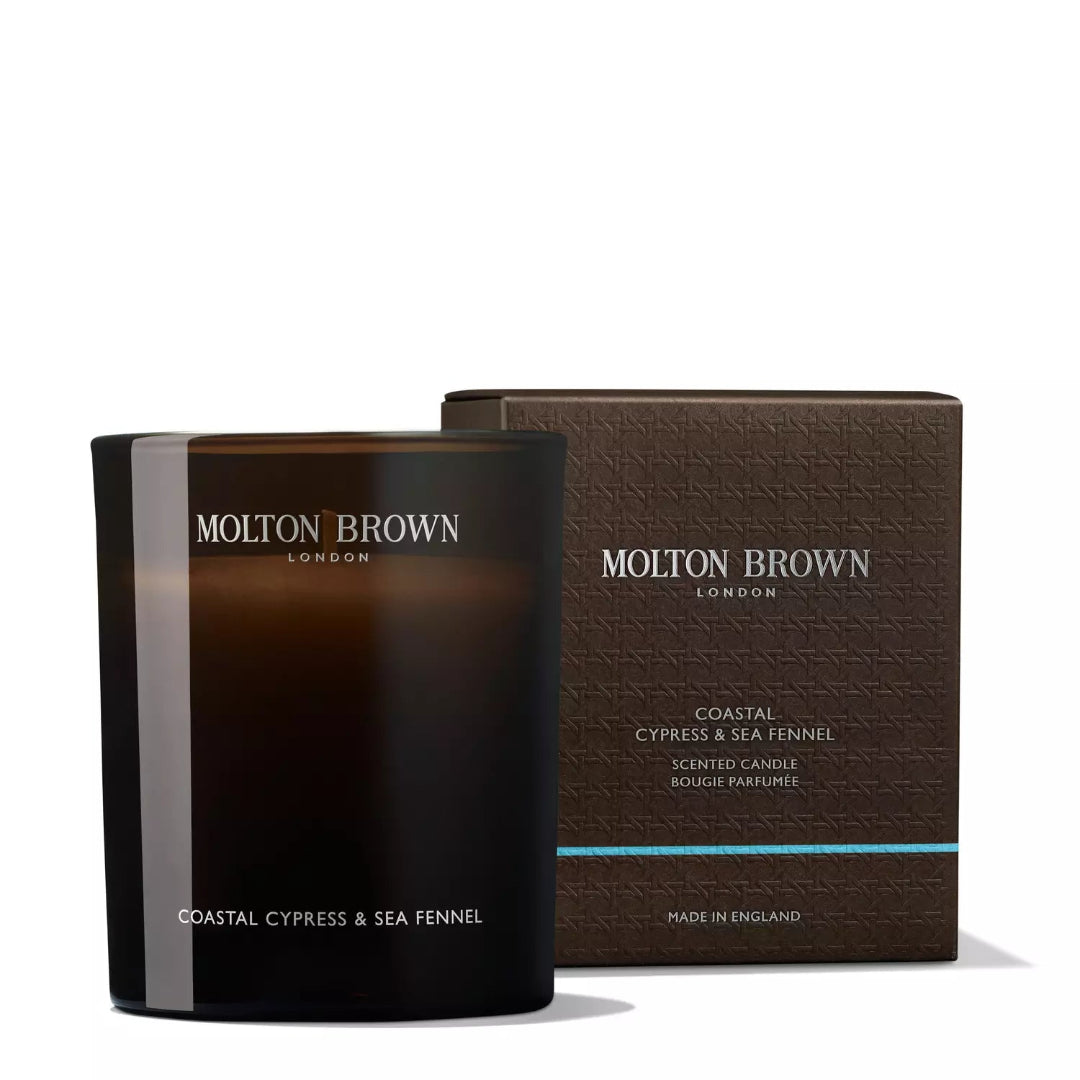 Bougie Molton Brown Coastal Cypress & Sea Fennel - 190g