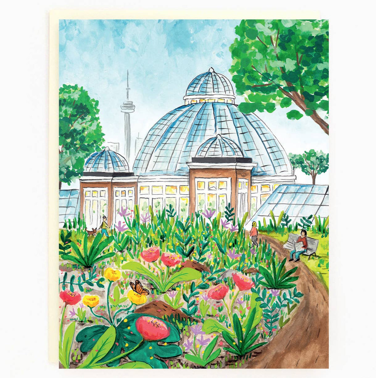 Carte des Jardins Allan de Toronto