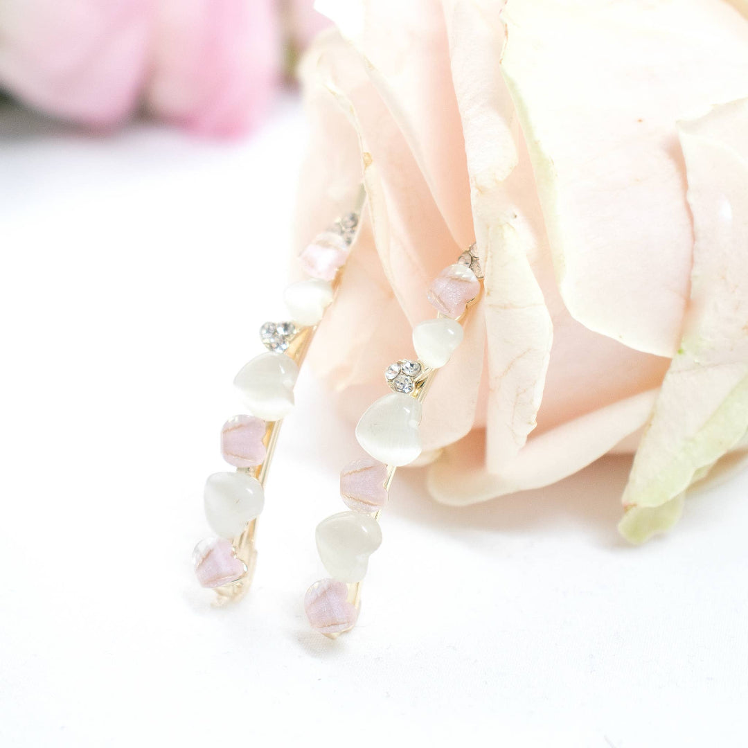 Yuko B - PRÉCOMMANDE Duo de barrettes royales pour enfants – CORALINE
