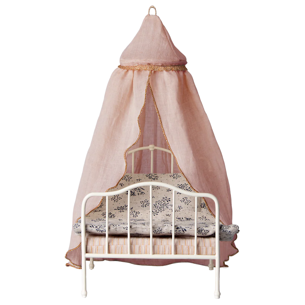 Maileg - Miniature Bed Canopy Rose