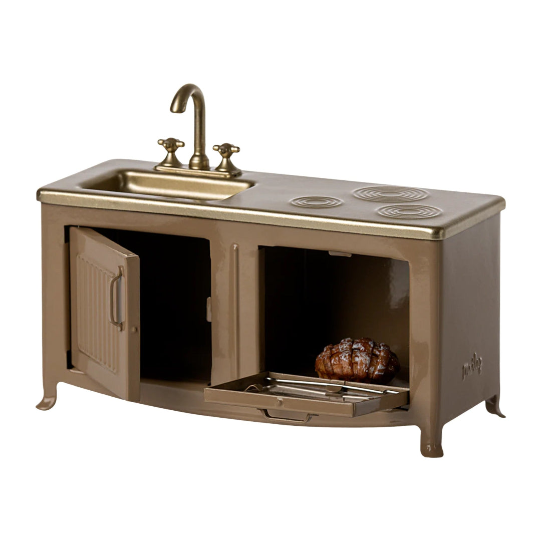 Maileg - Mouse Kitchen Light Brown
