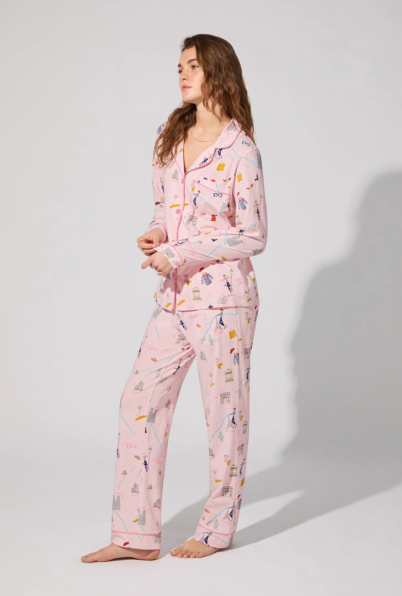 Bedhead PJs - 48 Hours in Paris Classic PJ Set