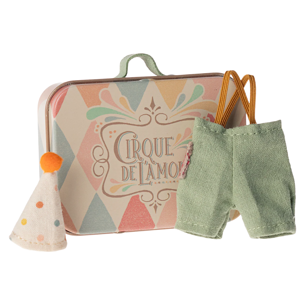 Maileg - Clown Clothes in Suitcase