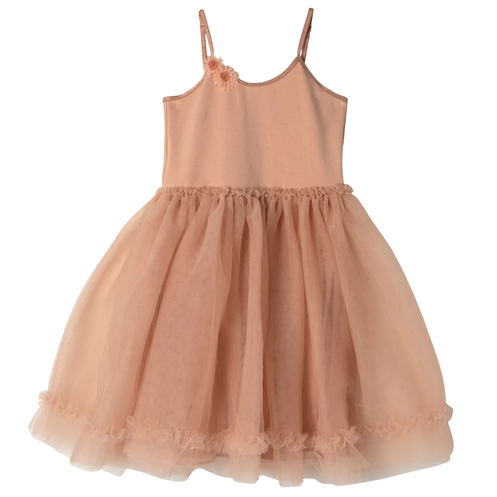 Maileg - Princess Tulle Dress Melon (2-3 Years)