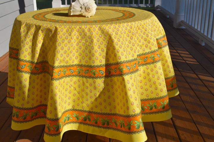 Le Cluny - Tablecloth Monaco Yellow