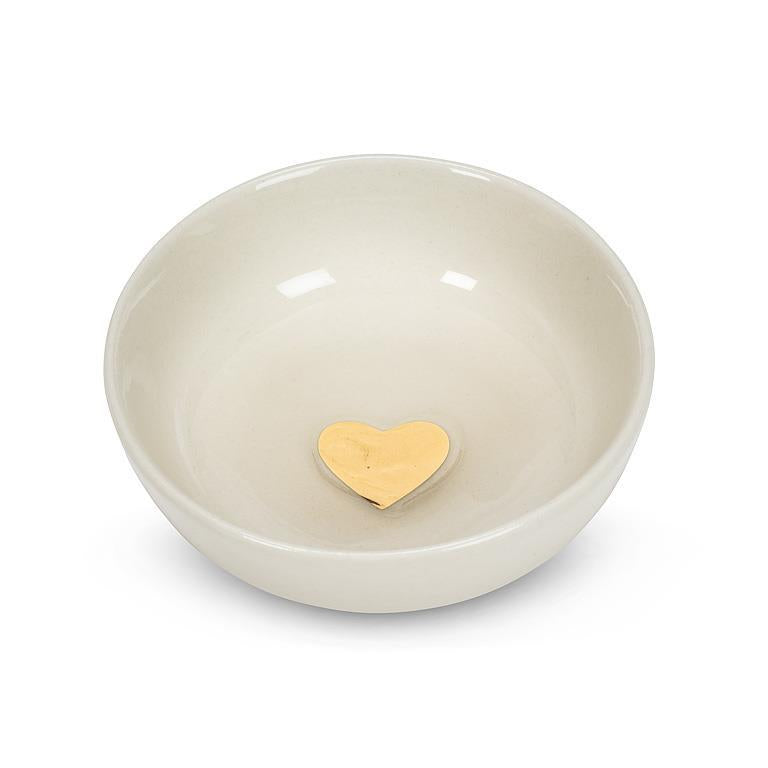Gold Heart Trinket Dish
