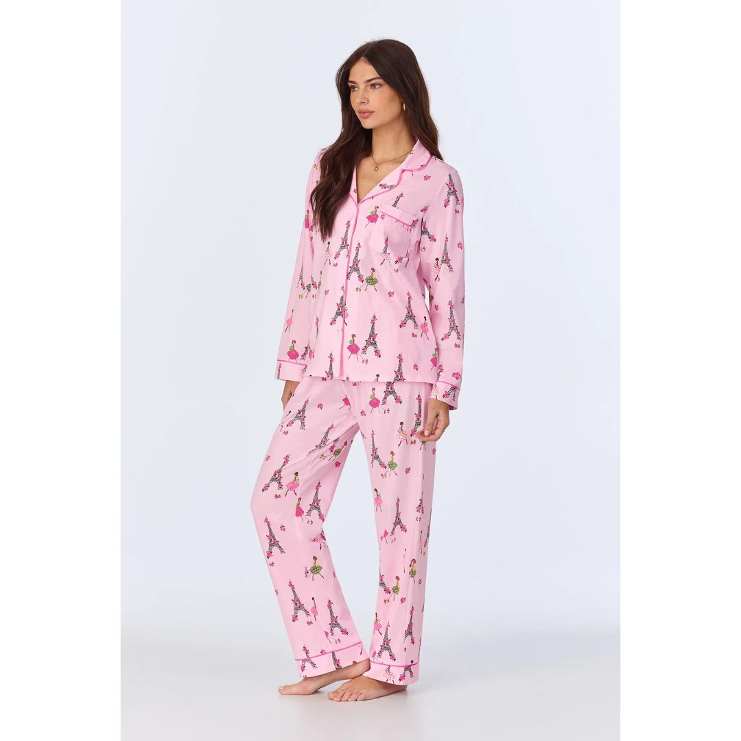 Tres Chic Classic PJ Set