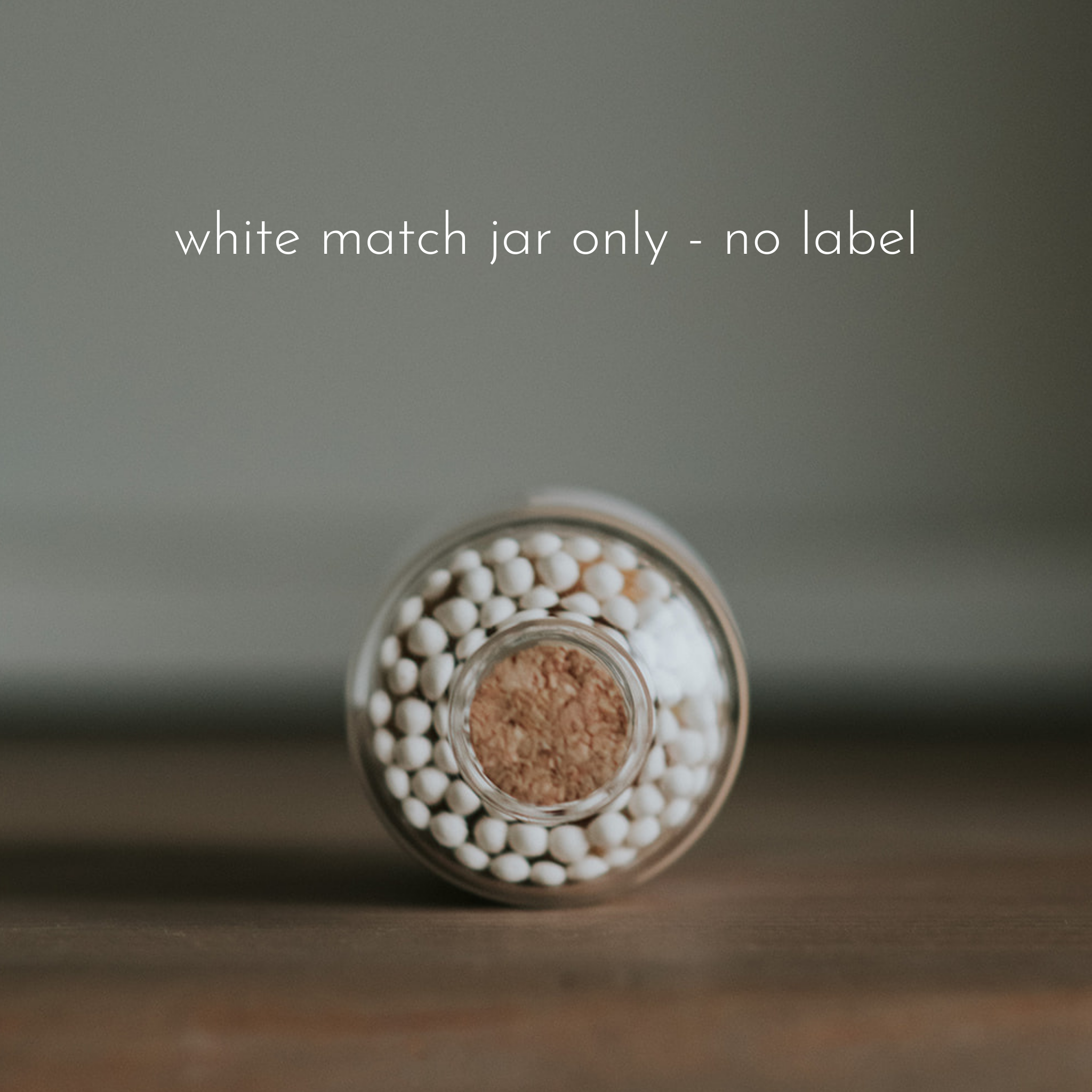 Matchstick Boutique - Apothecary Matches: White