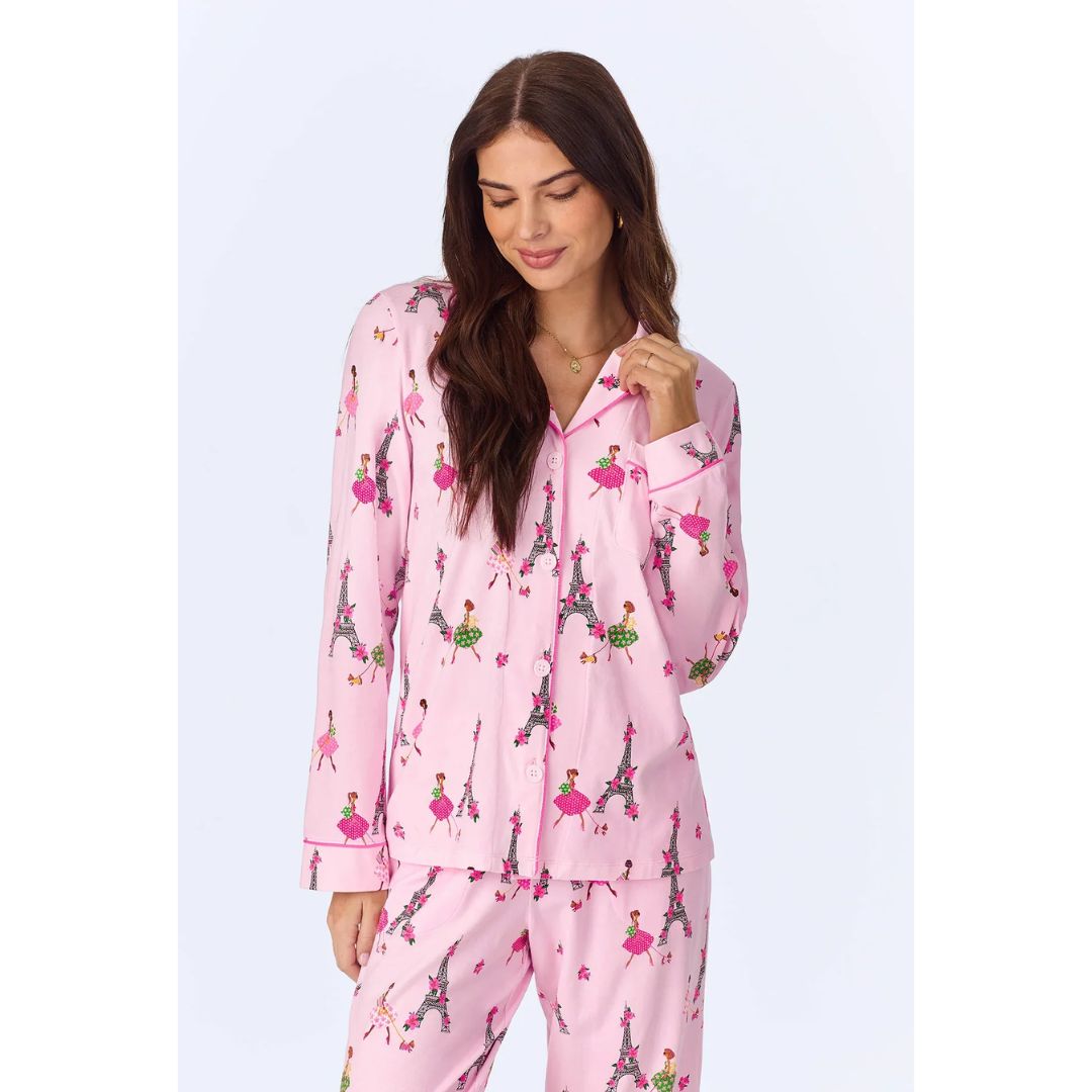 Tres Chic Classic PJ Set