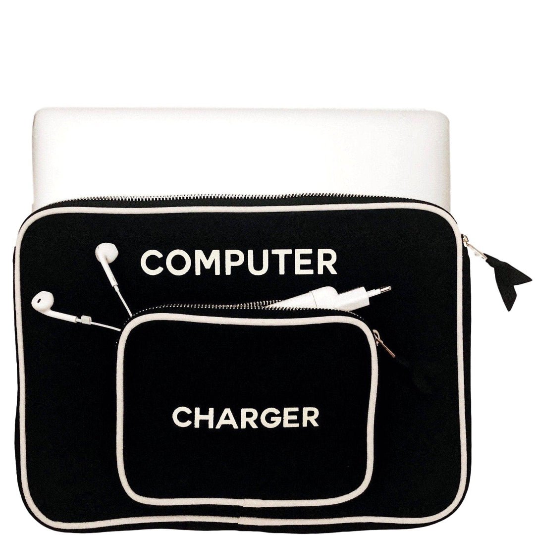 Bag-All - Laptop Case, Charger Pocket, 15" Black