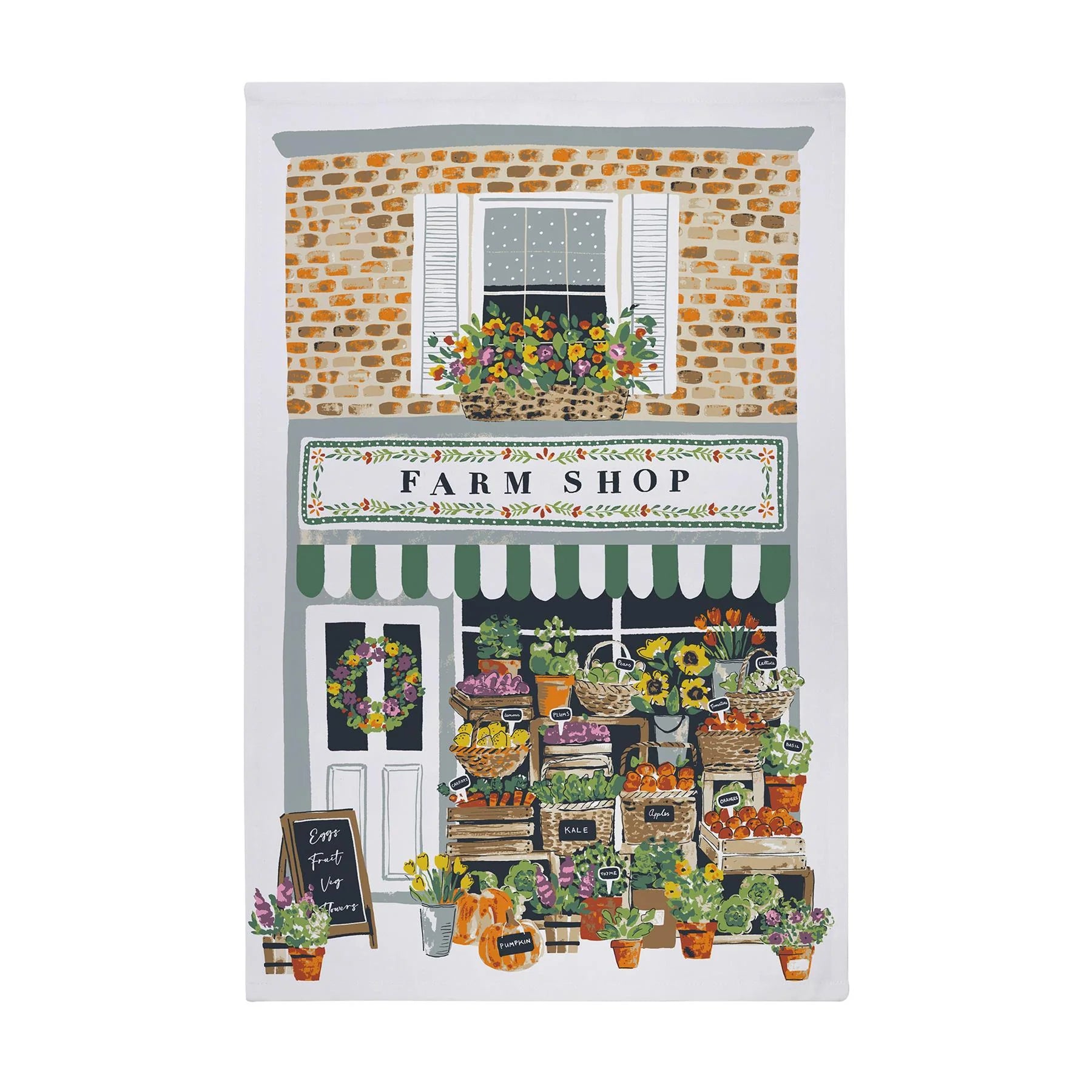 Farm Shop Tea Towel