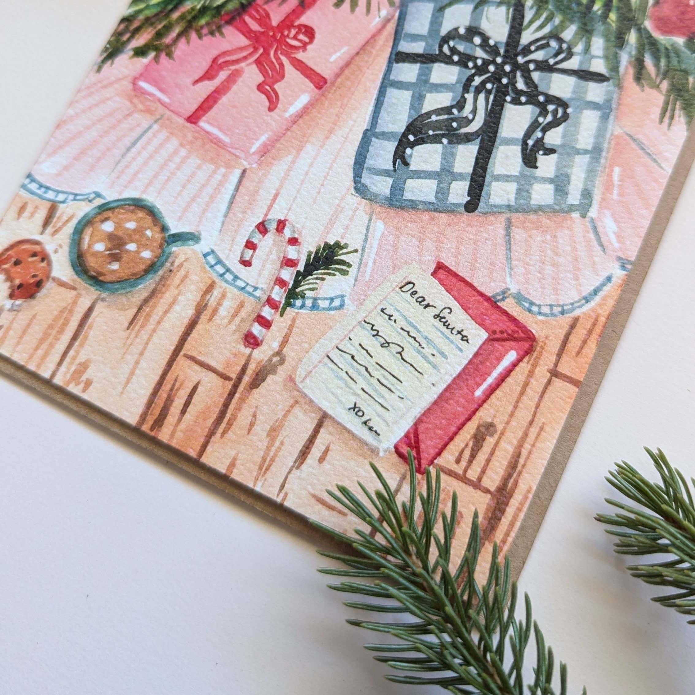 Holiday Under the Tree Greeting Card