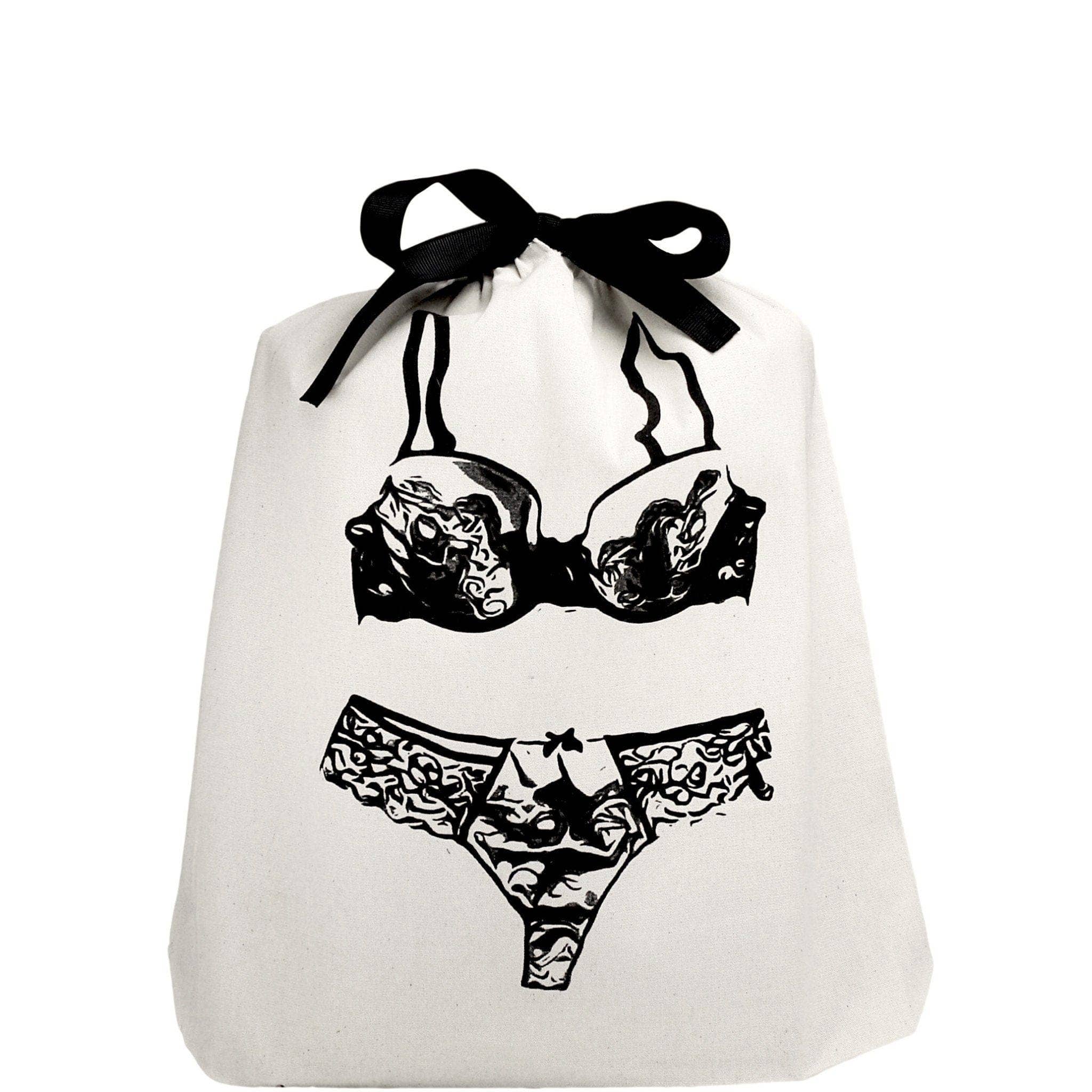 Bag-All - Lace Lingerie Travel Bag, Cream