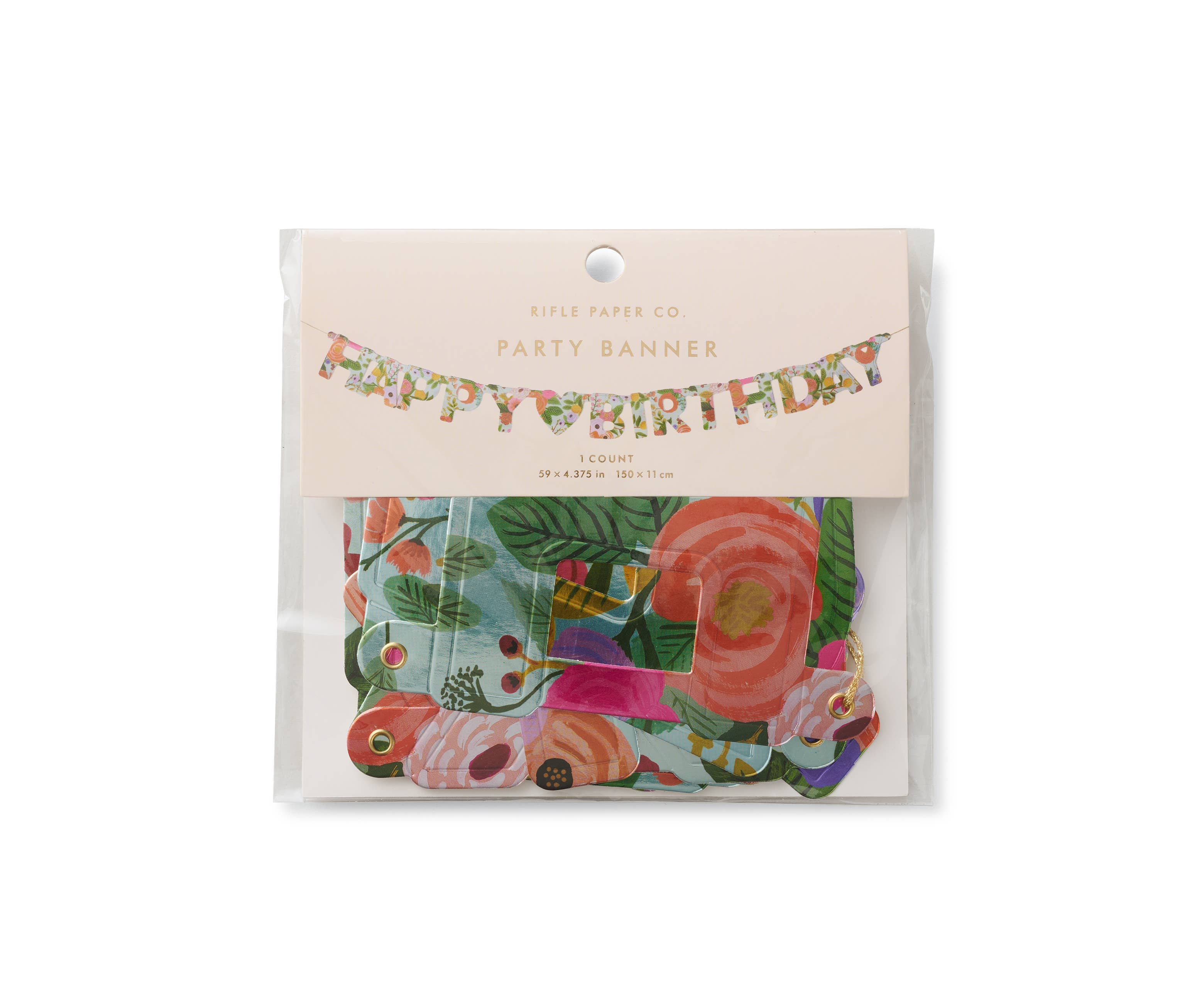 Rifle Paper Co - Garden Party Happy Birthday Banner