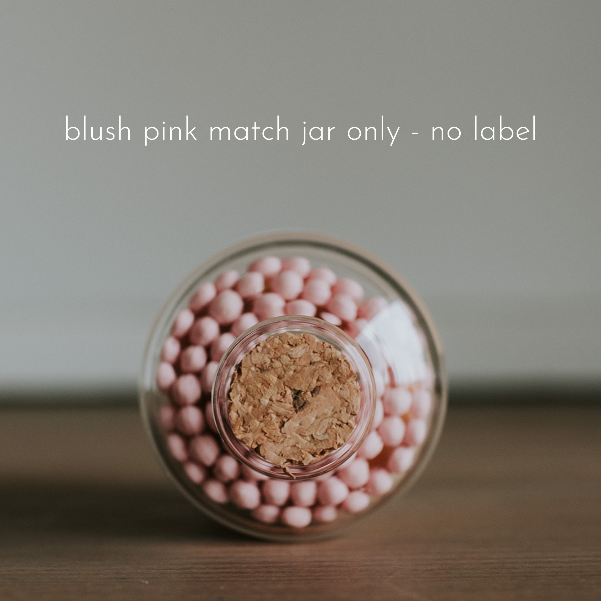 Matchstick Boutique - Apothecary Matches: Blush Pink